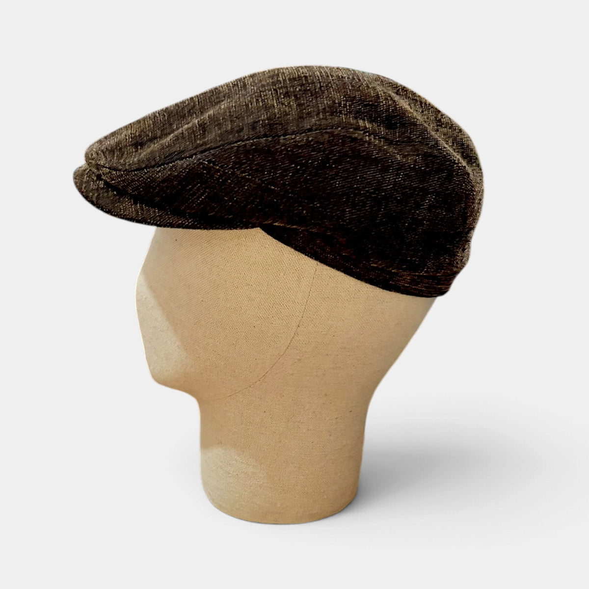 Coppola Driver Cap Stetson in Velluto Velvet Vintage Marrone + Portachiavi Bowling