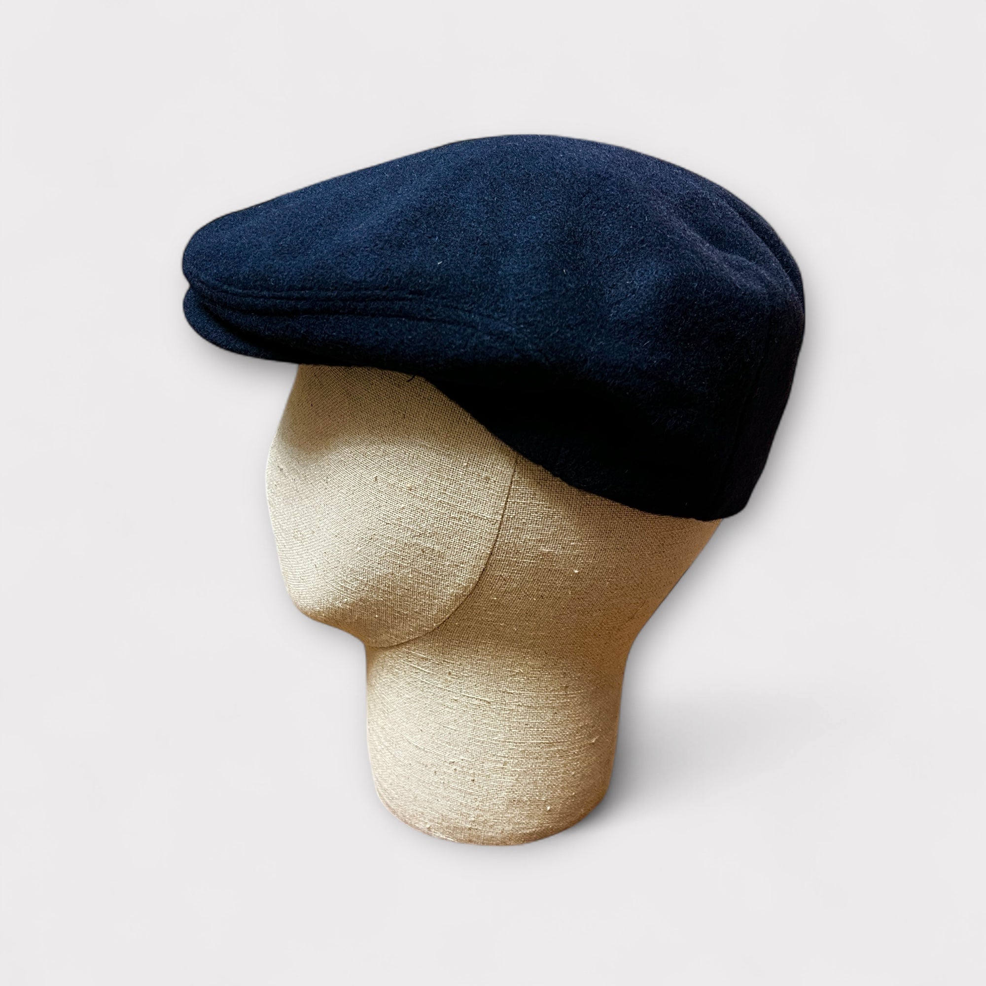 Coppola Invernale In Lana Blu - Cappelleria Bacca