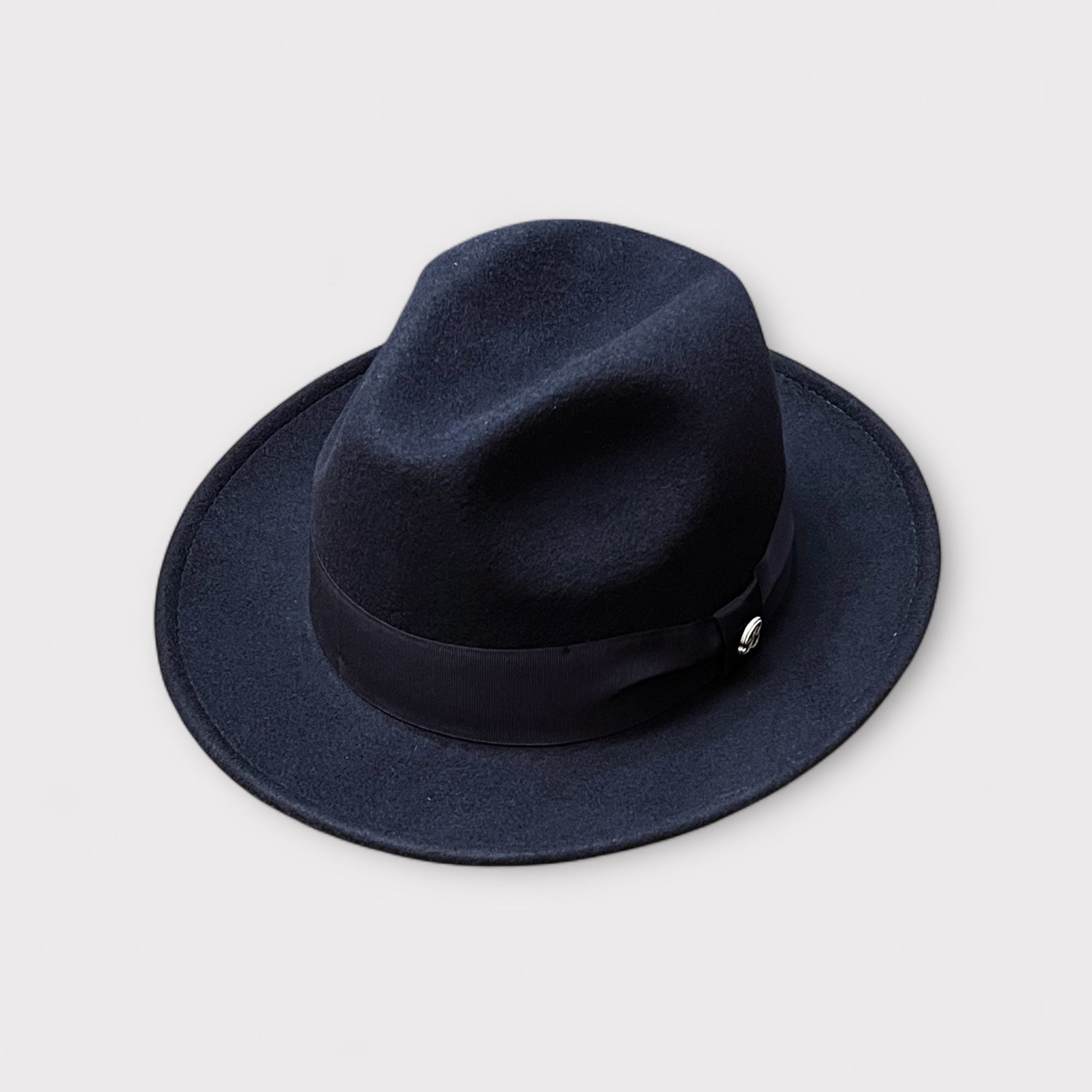 Cappello Fedora Unisex In Feltro Di Lana Extrafine - Cappelleria Bacca