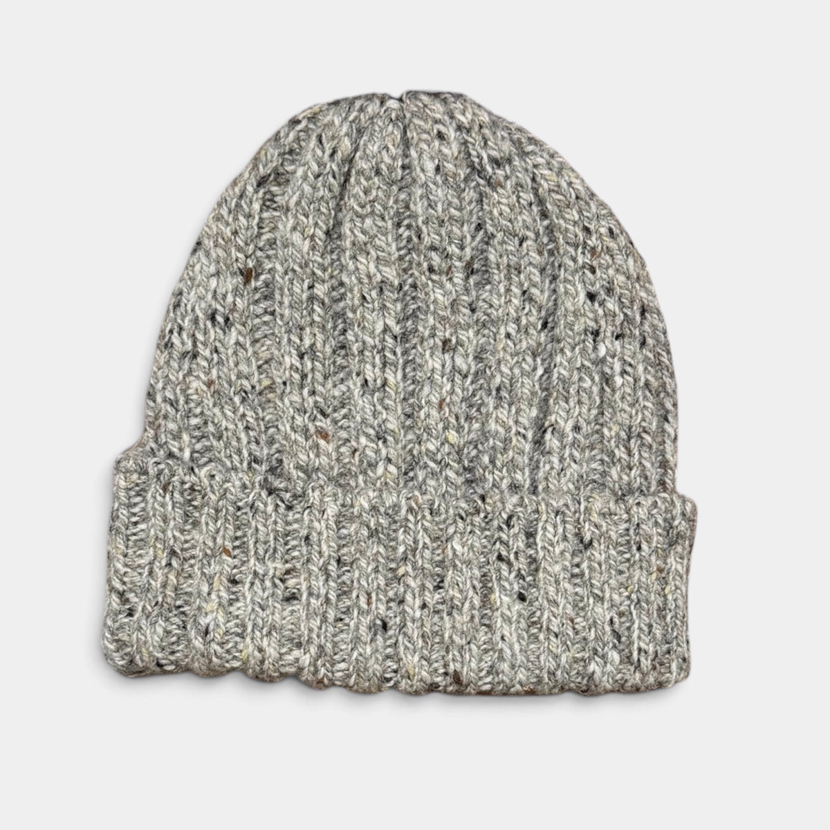 Fisherman Out Of Ireland Ribbed Wool Beanie Hat