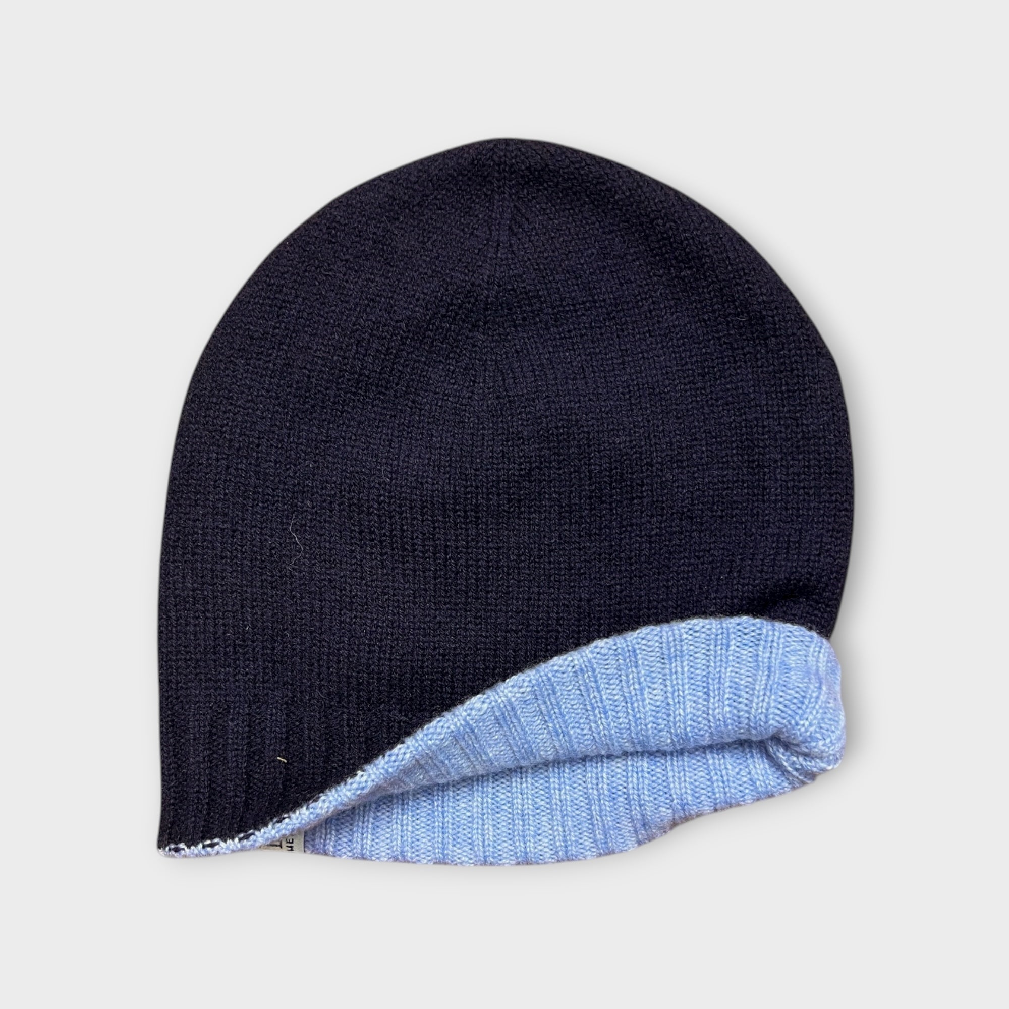Berretto Reversibile puro Cashmere Riviera Cashmere - Cappelleria Bacca