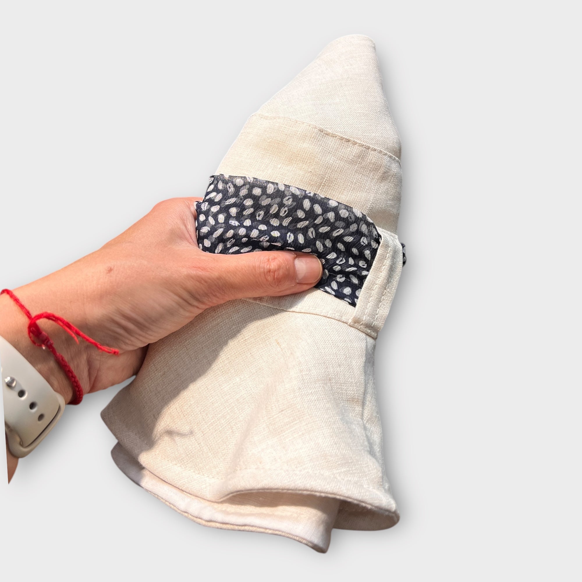 Cappello Donna Estivo in Lino Con Fascia Ala Media - Cappelleria Bacca