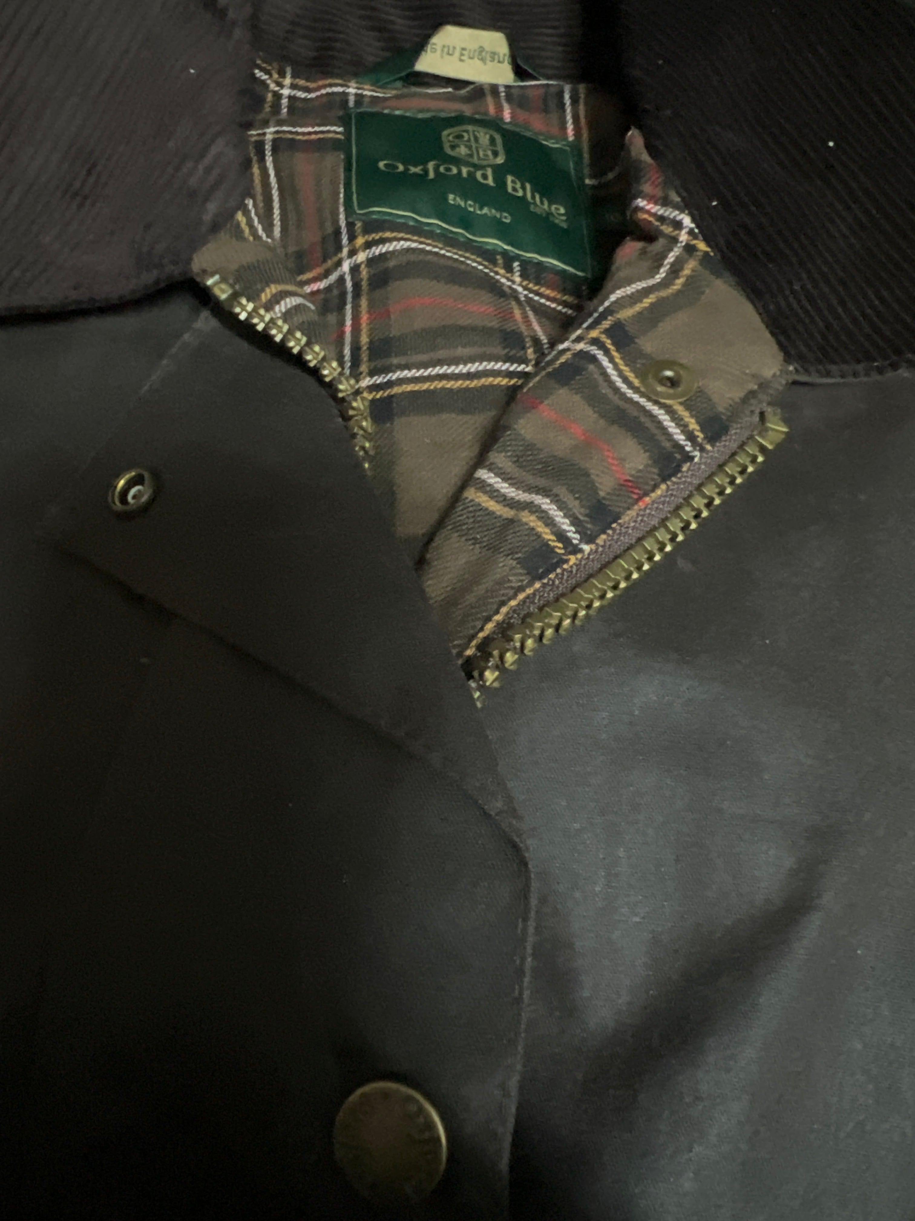 Giacca Countrygirl Wax Jacket Oxford Blue - Cappelleria Bacca