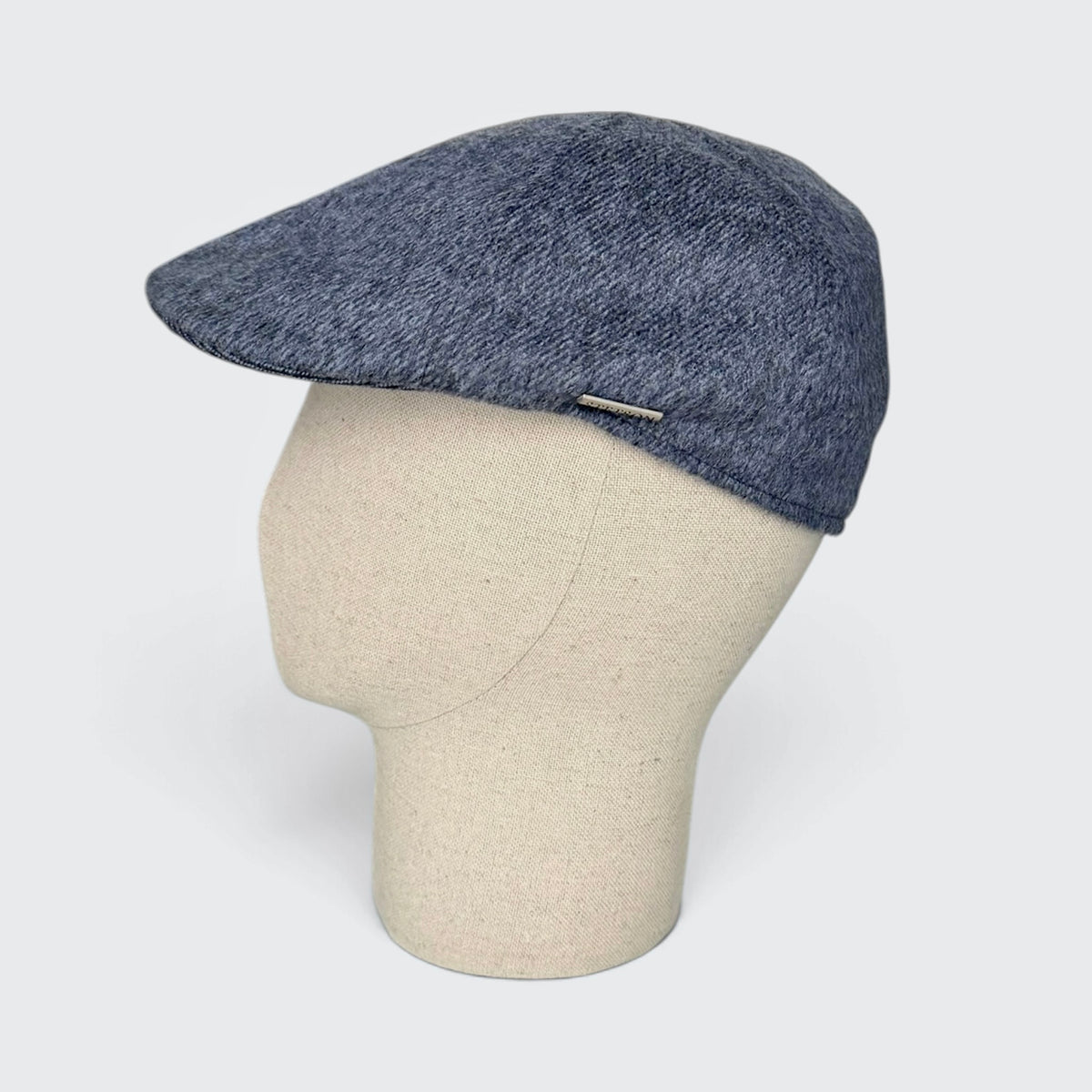 Coppola Invernale Becco Mod. Texas Stetson In Tessuto Di Lana Col. Azzurro