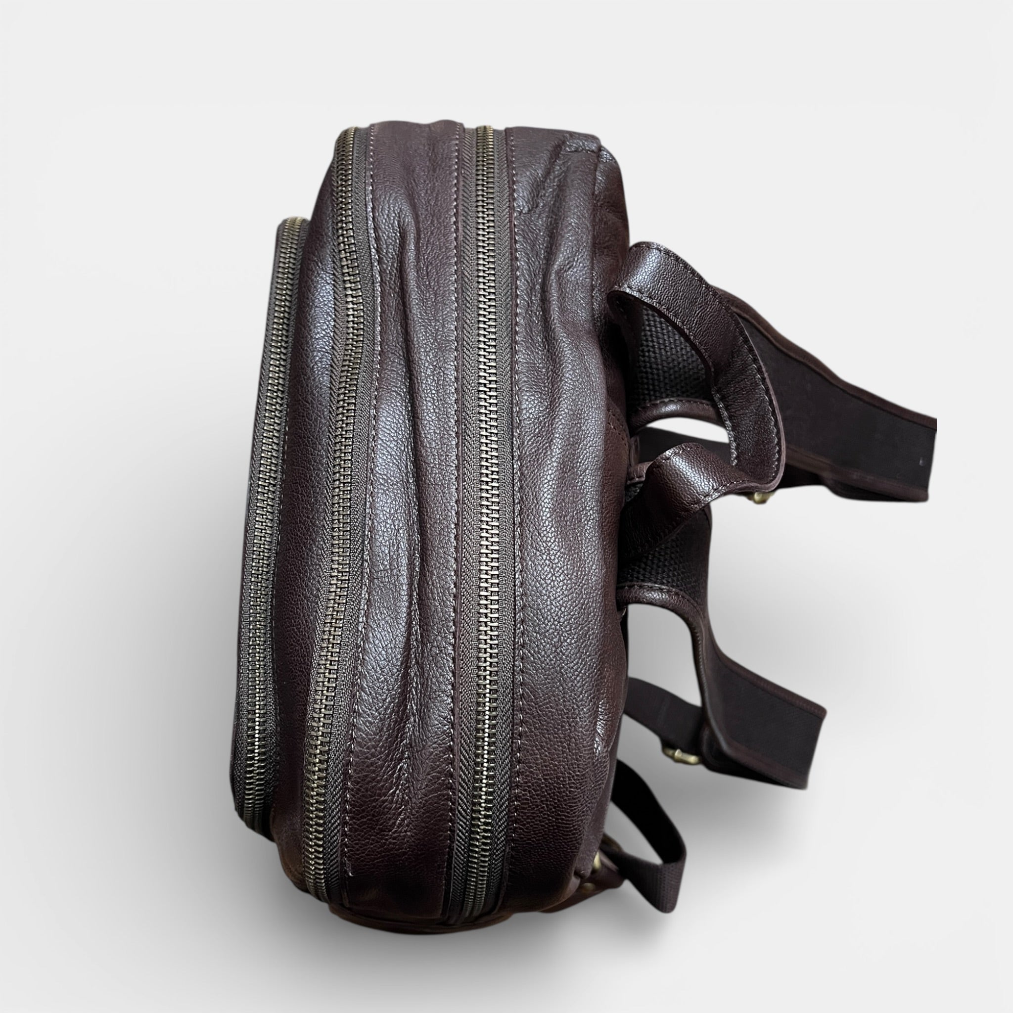 Zaino in Pelle Marrone Avirex - Cappelleria Bacca