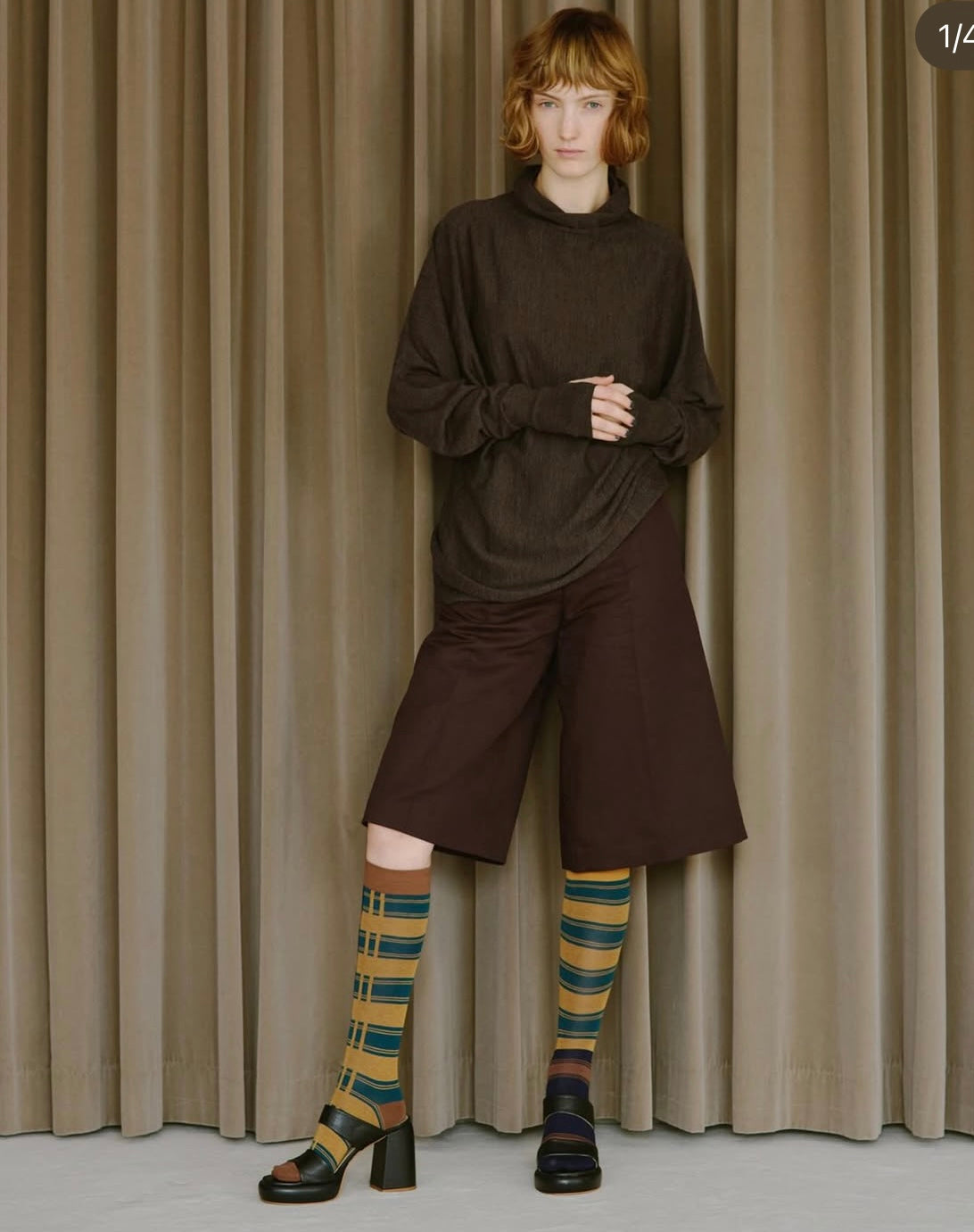 Calzini Spaiati Lunghi In Cotone Patch Patch - Cappelleria Bacca