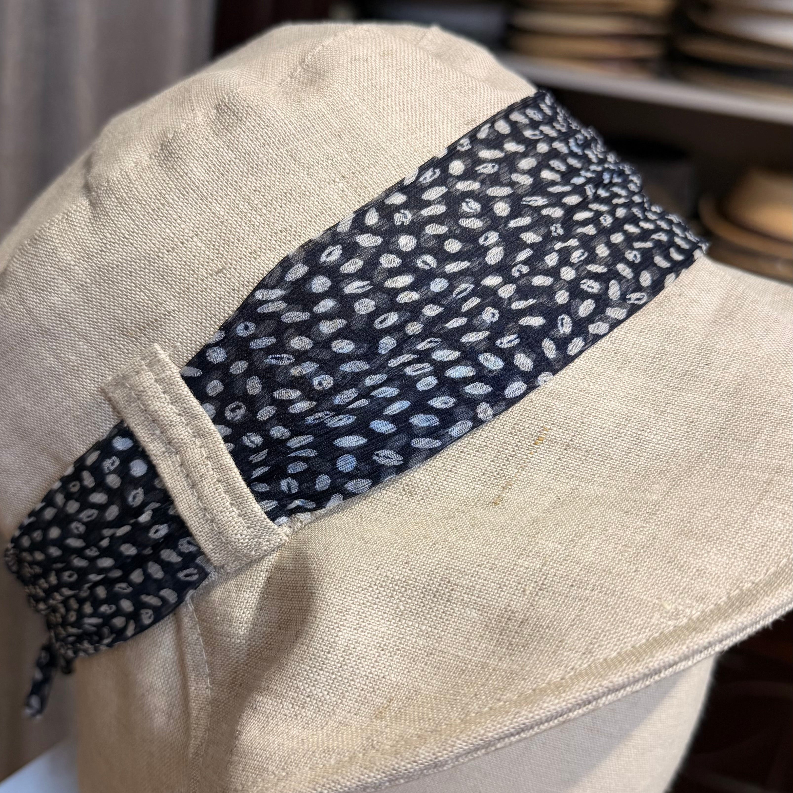 Cappello Donna Estivo In Lino Con Fascia - Cappelleria Bacca