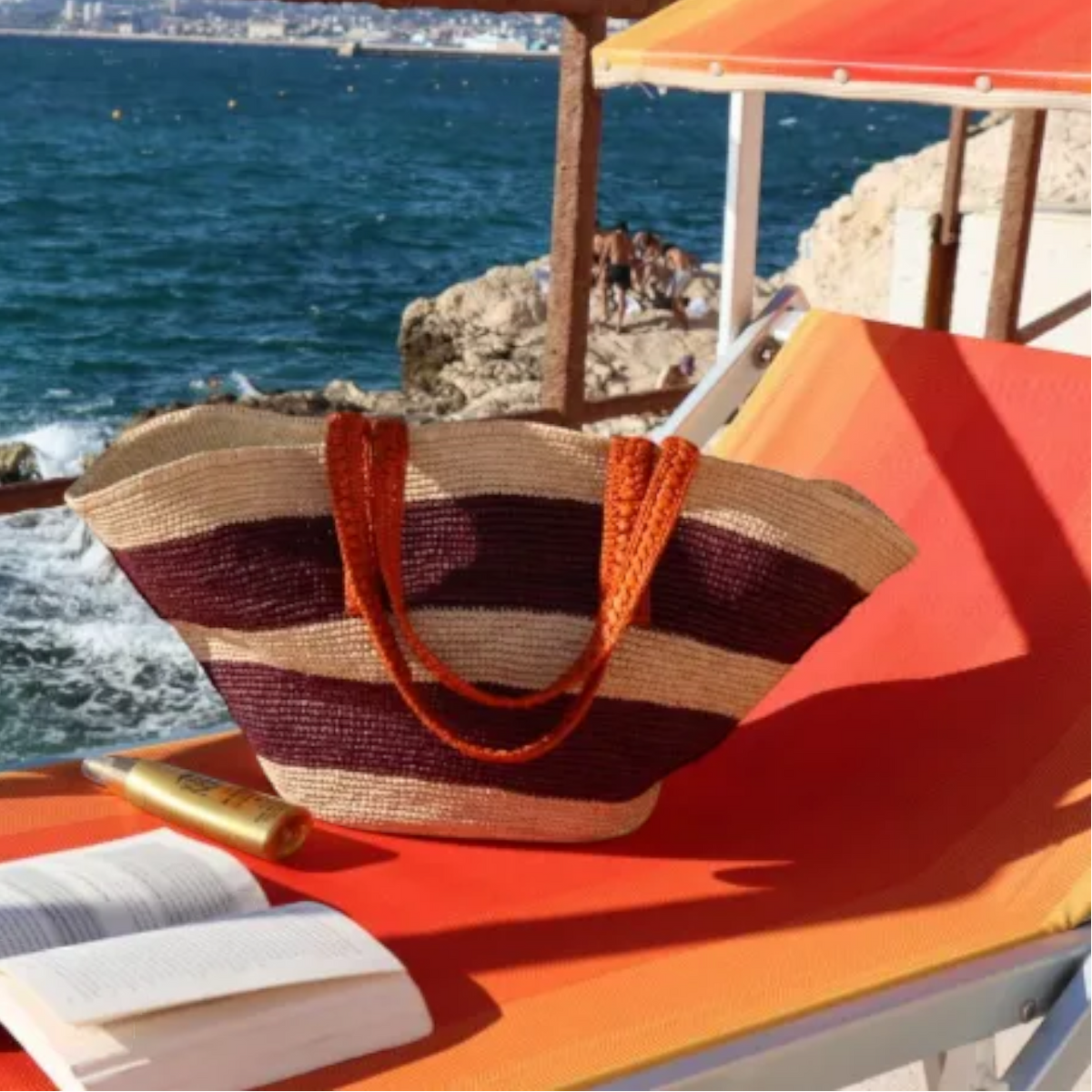 Borsa Mare in Paglia Crochet Fatta a Mano - Cappelleria Bacca