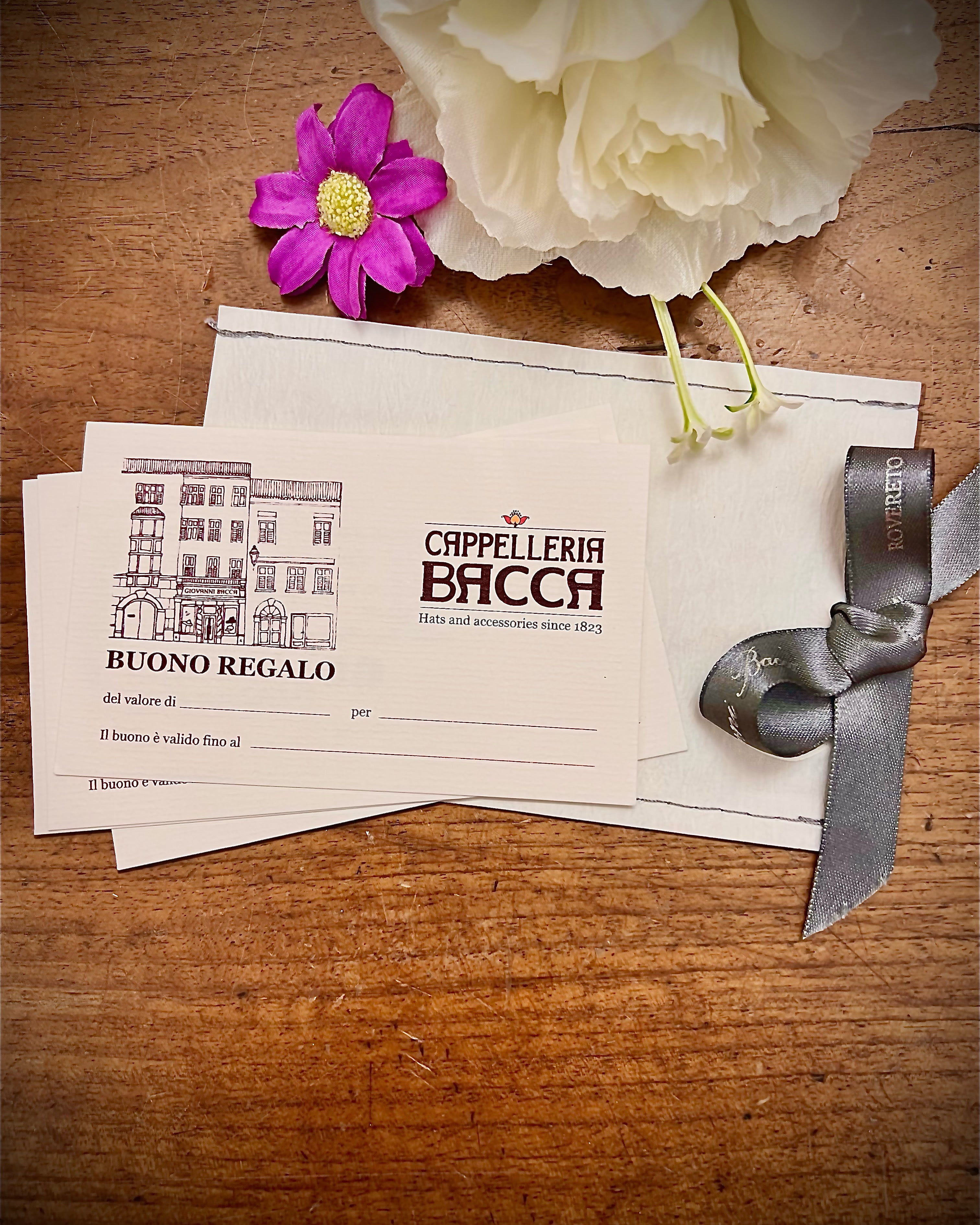 Buono regalo per un cappello