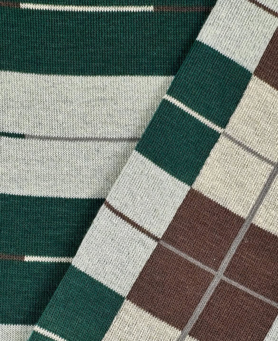 Calzini Spaiati In Cotone Greenery - Cappelleria Bacca