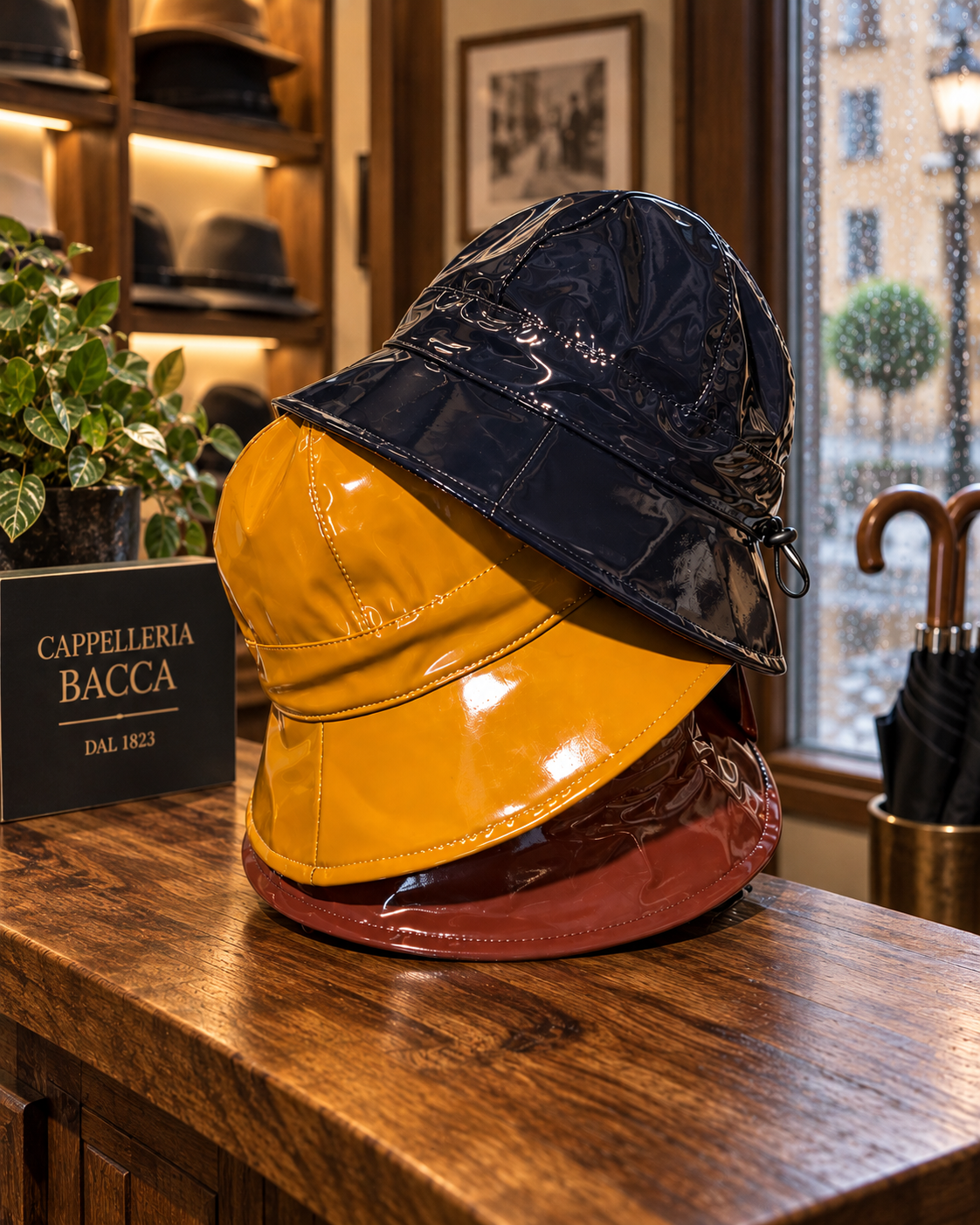 Cappello Tirolese In Feltro Di Lana Cordone In Seta e Piuma - Cappelleria Bacca