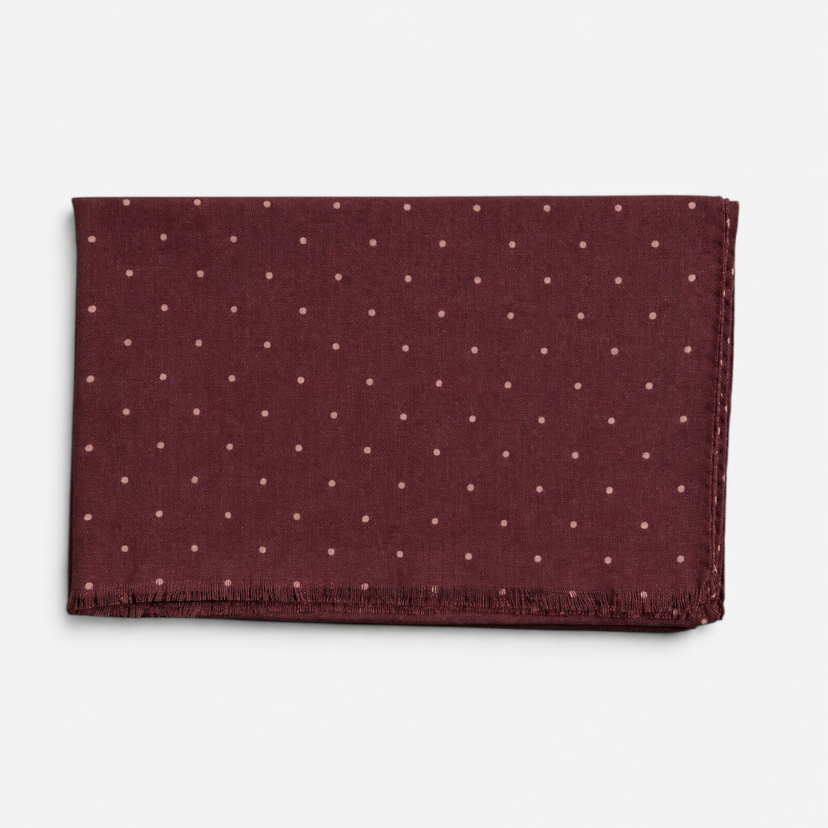 Sciarpa Da Uomo In Tessuto Sottile Di Lana e Cashmere 70x180 cm - Motivo Puntino