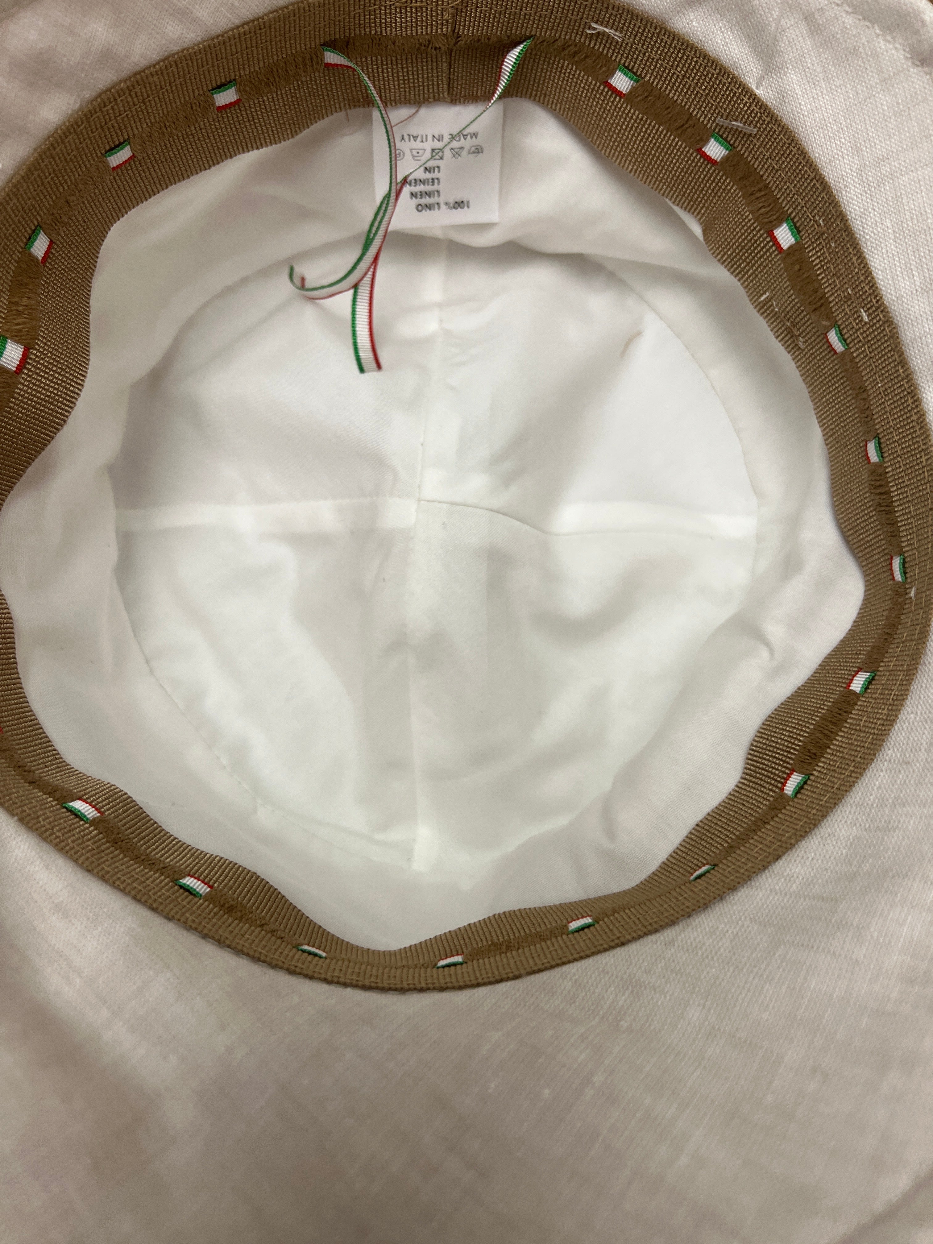 Cappello Cloche Da Donna In puro Lino - Cappelleria Bacca
