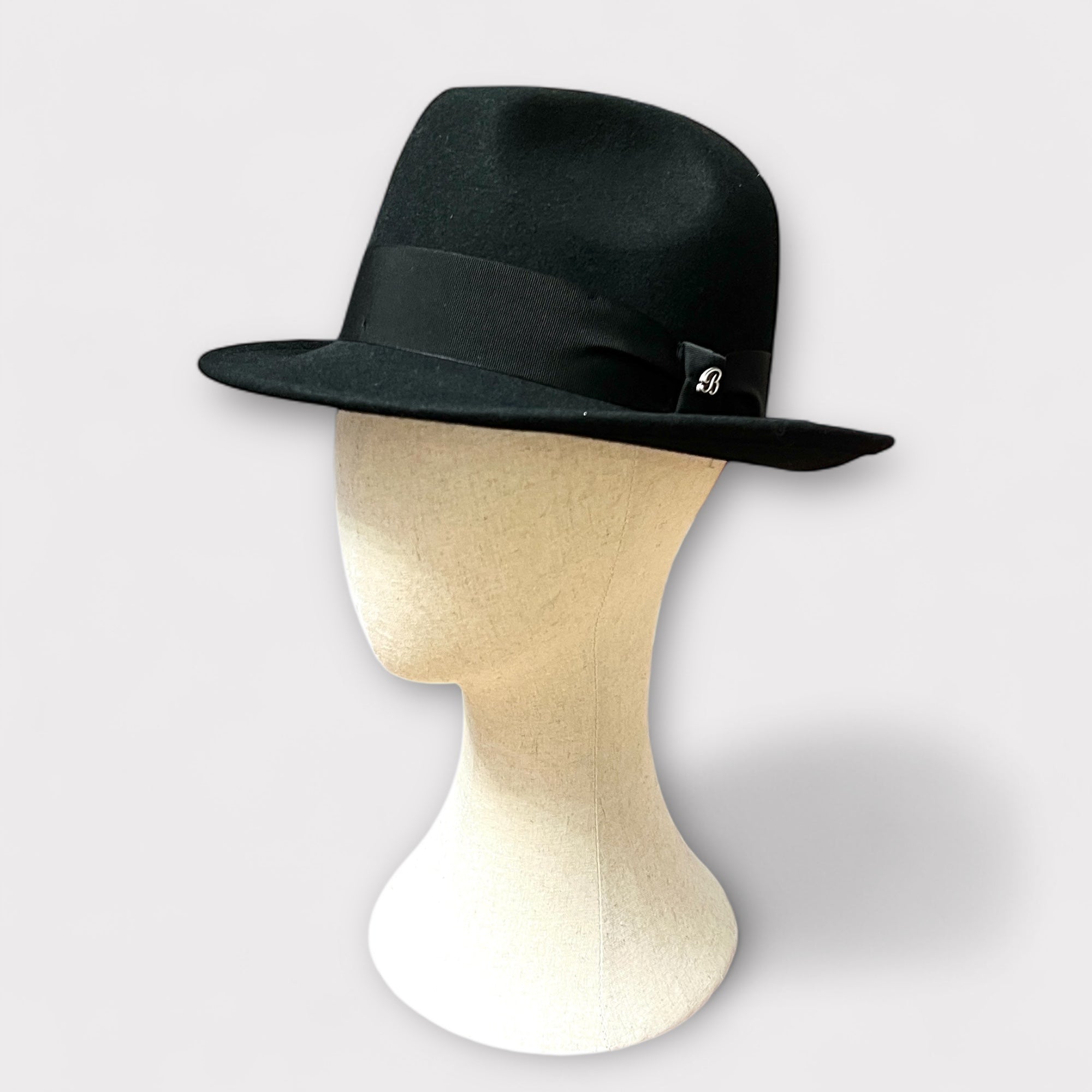 Cappello Fedora Unisex In Feltro Di Lana Extrafine - Cappelleria Bacca