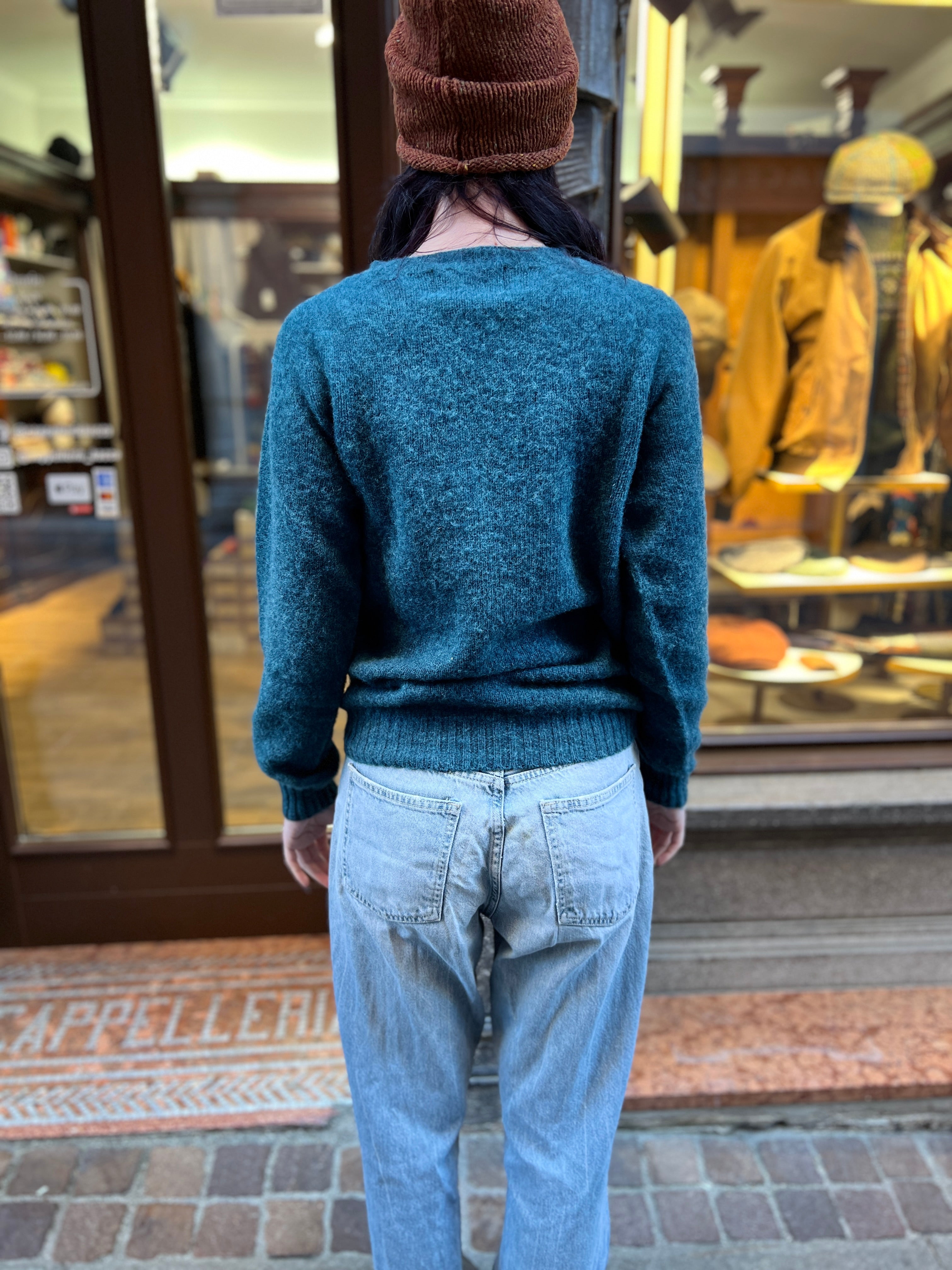 Maglione Unisex In Pura Lana Shaggy Harley Of Scotland - Cappelleria Bacca