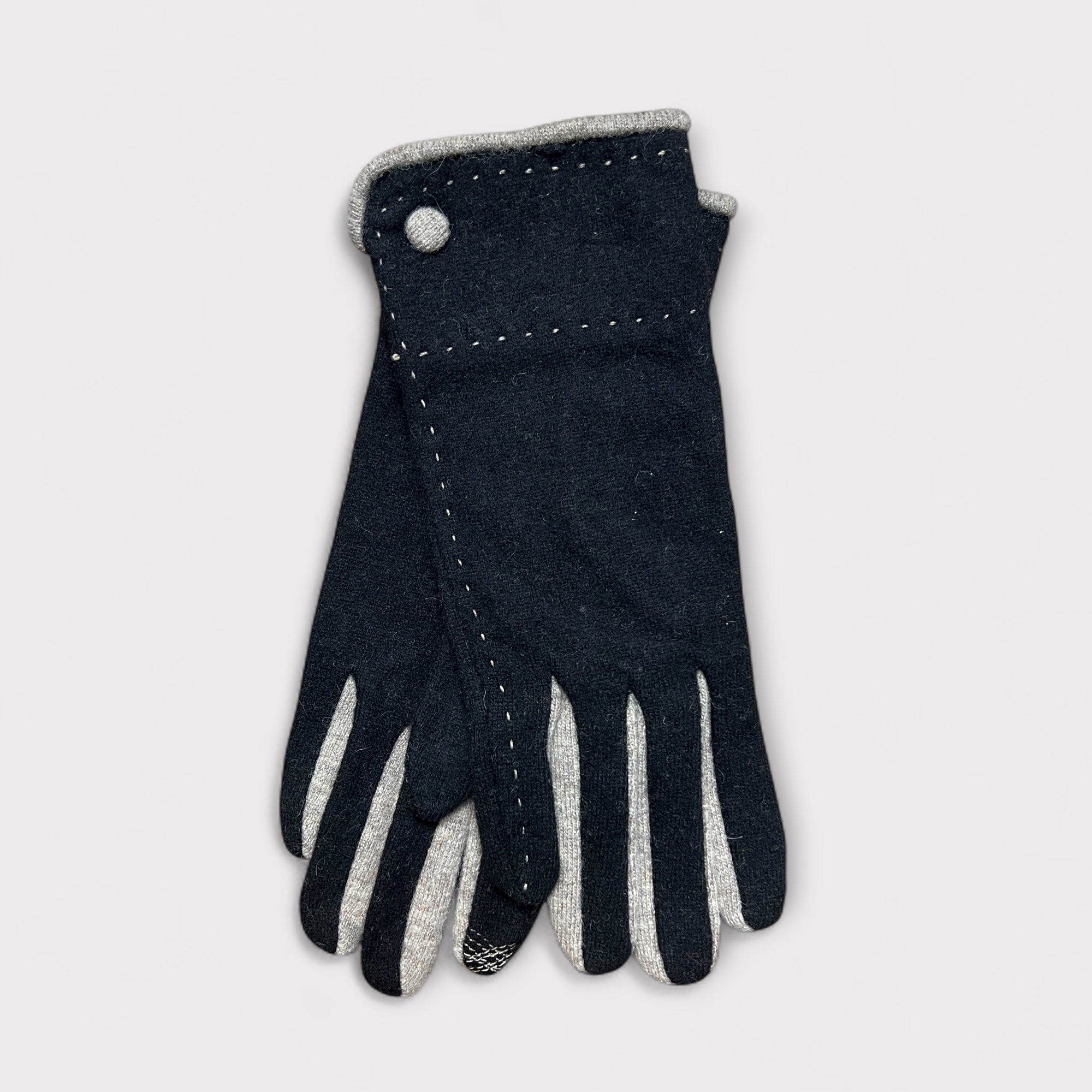 Guanto Donna Touch Screen In Tessuto lana cashmere - Cappelleria Bacca