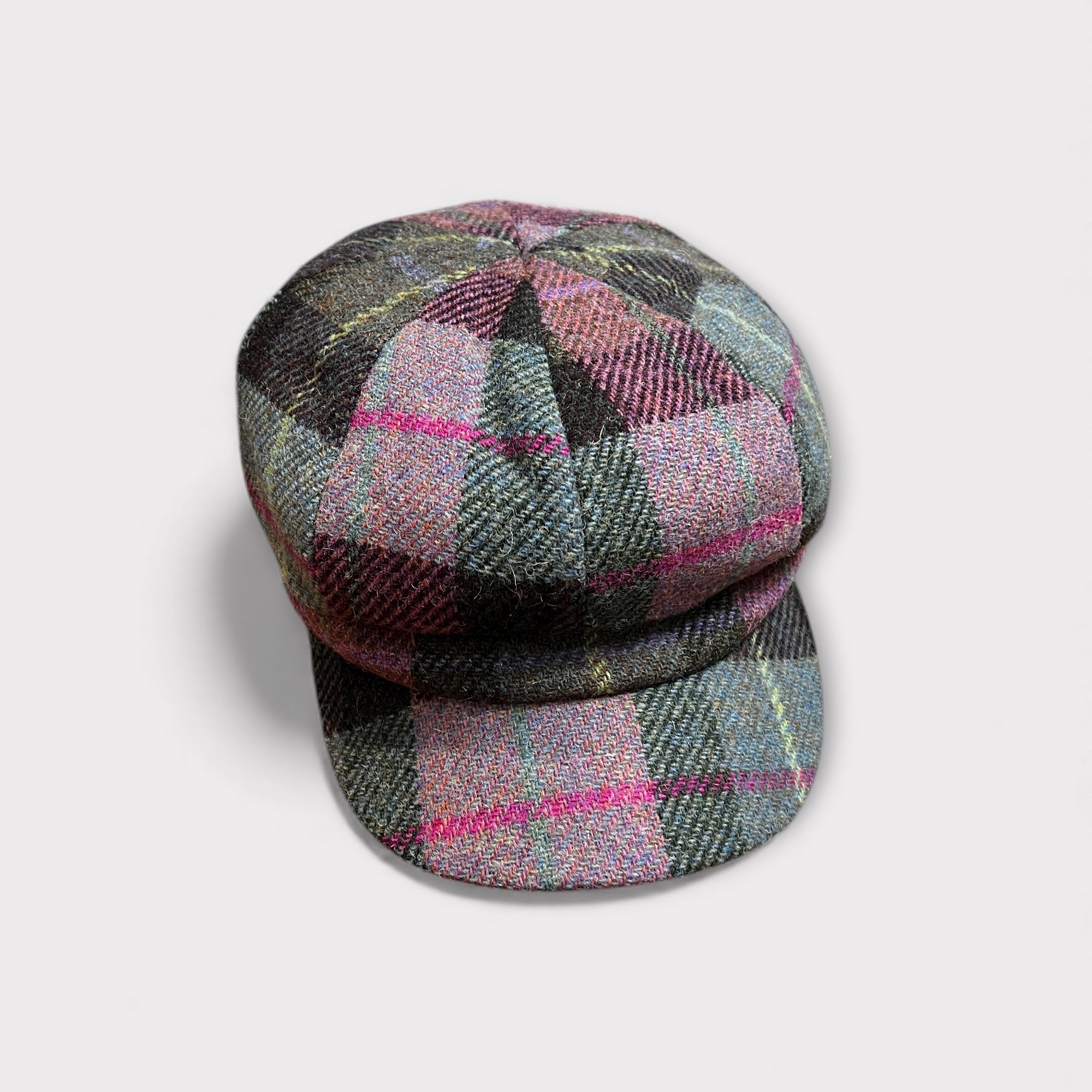 cappello bakerboy unisex in Harris Tweed Failsworth - Cappelleria Bacca