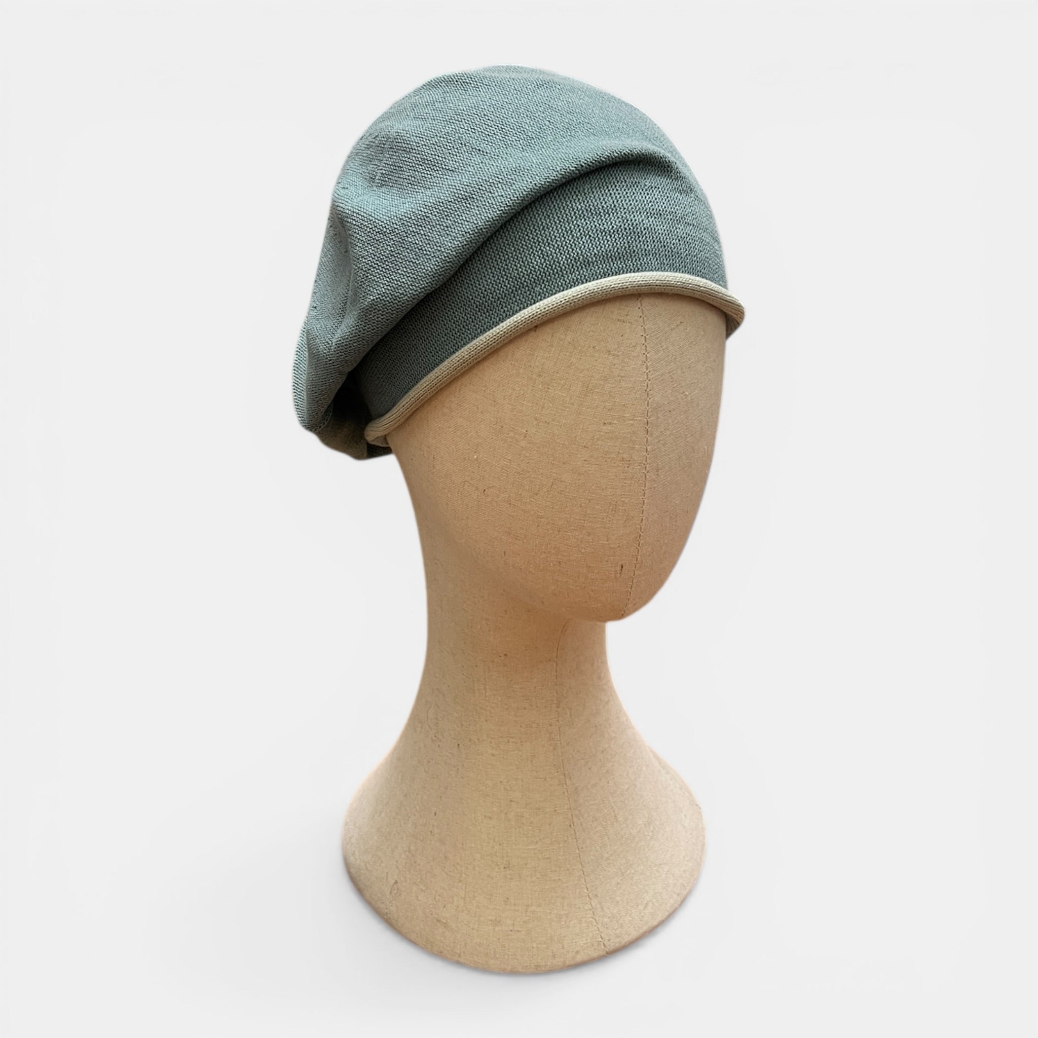 Basco Donna Roll Up Kopka Marine In Puro Cotone - Cappelleria Bacca