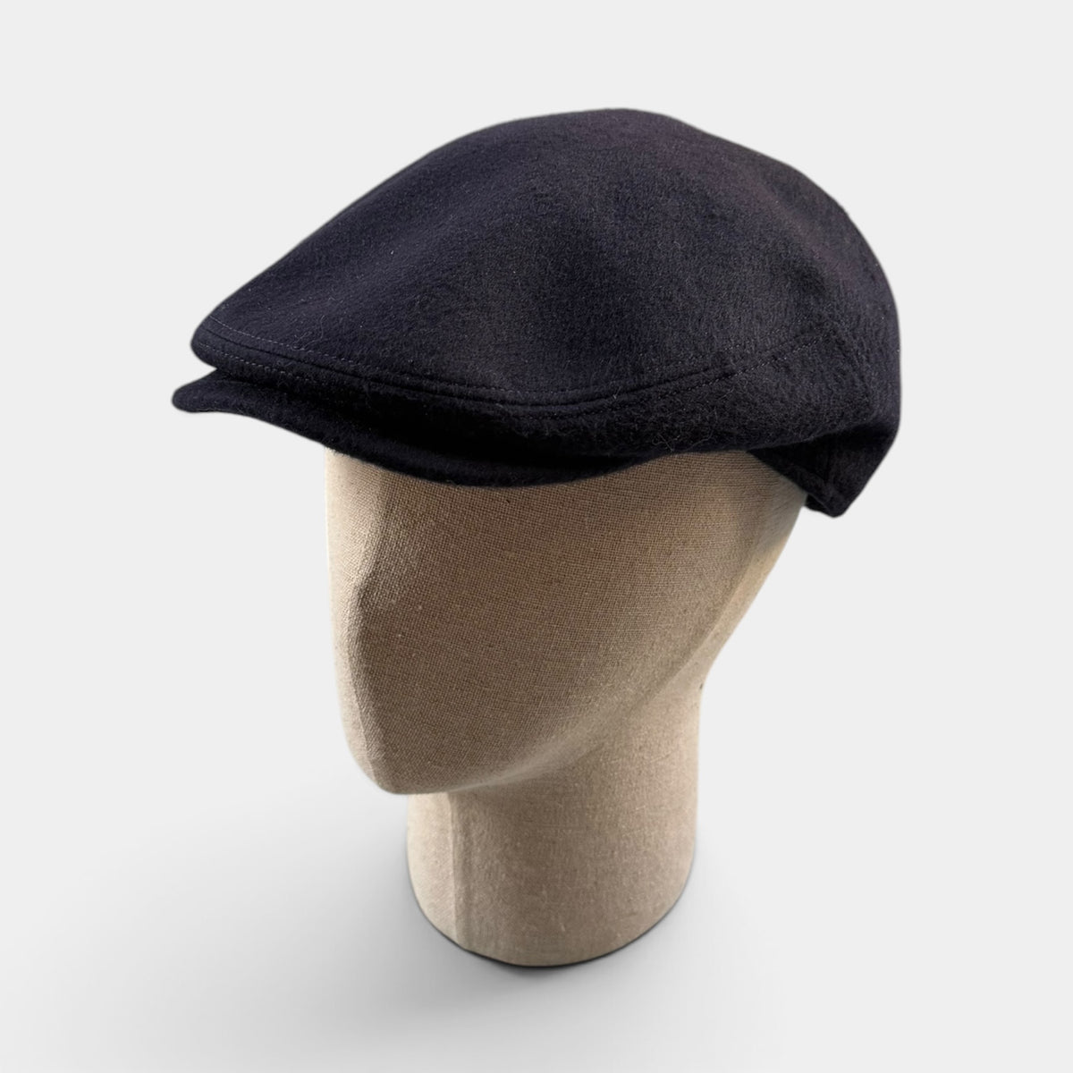 Coppola In Tessuto Di Puro Cashmere Blu Scuro - Alfonso D'Este - Cappelleria Bacca