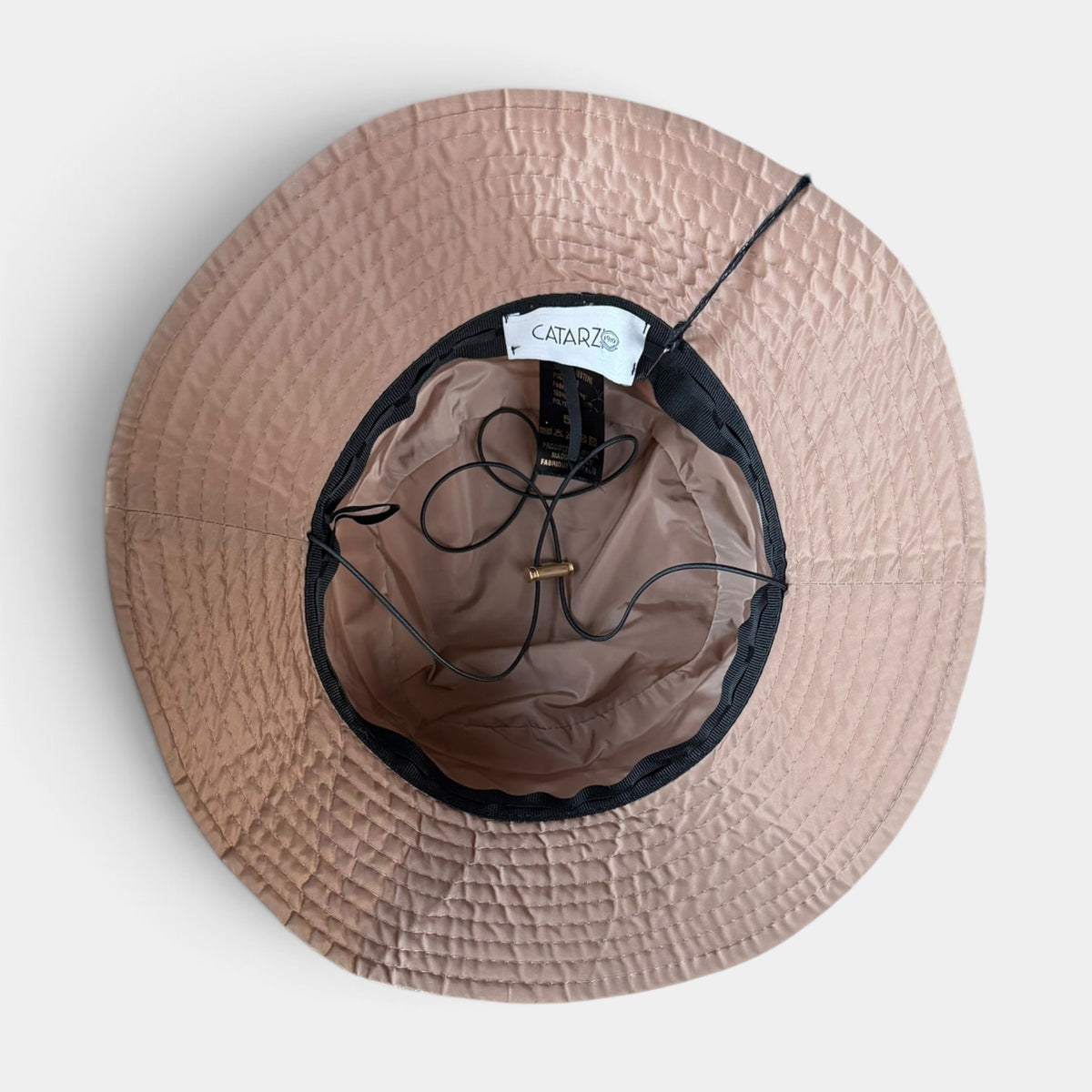 Cappello Bucket Donna Pescatore Impermeabile Con Laccetto Sottogola - Ripiegabile