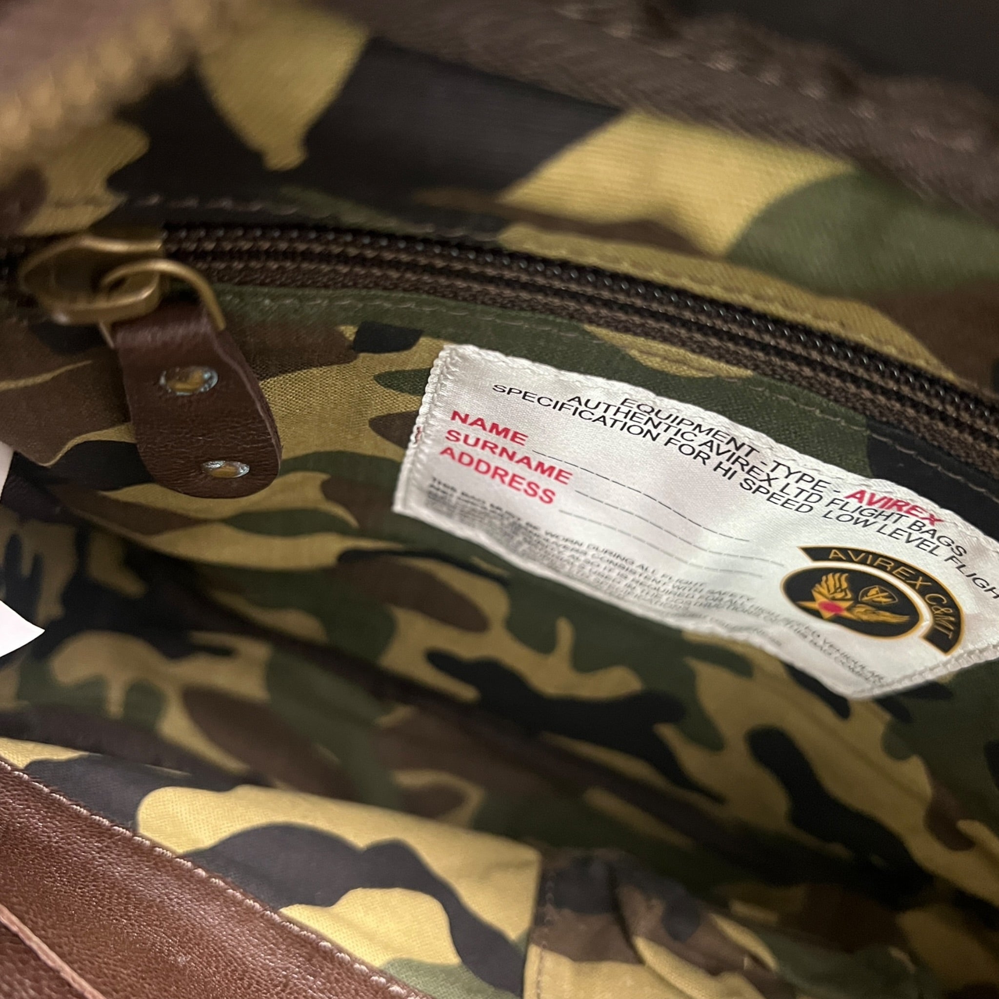 Borsa Uomo in Pelle Avirex - Cappelleria Bacca