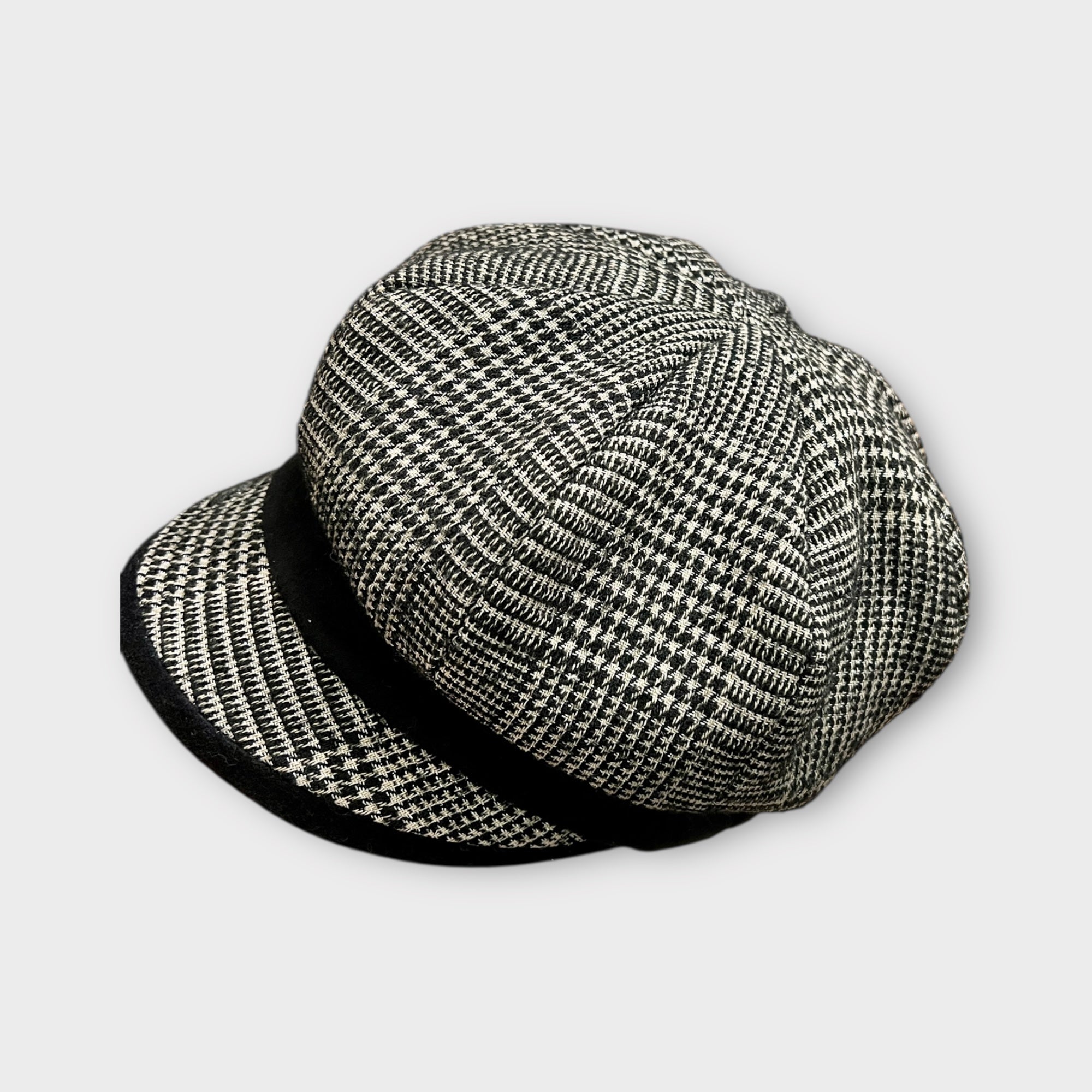 Cappello Invernale Donna Nero Monello Con Visiera - Cappelleria Bacca