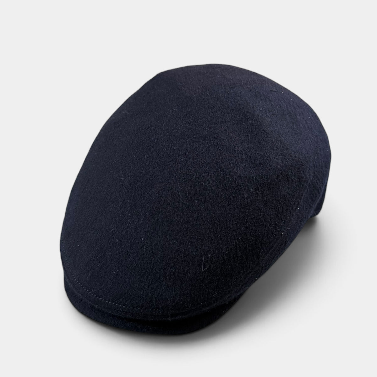 Coppola In Tessuto Di Puro Cashmere Blu Scuro - Alfonso D'Este - Cappelleria Bacca