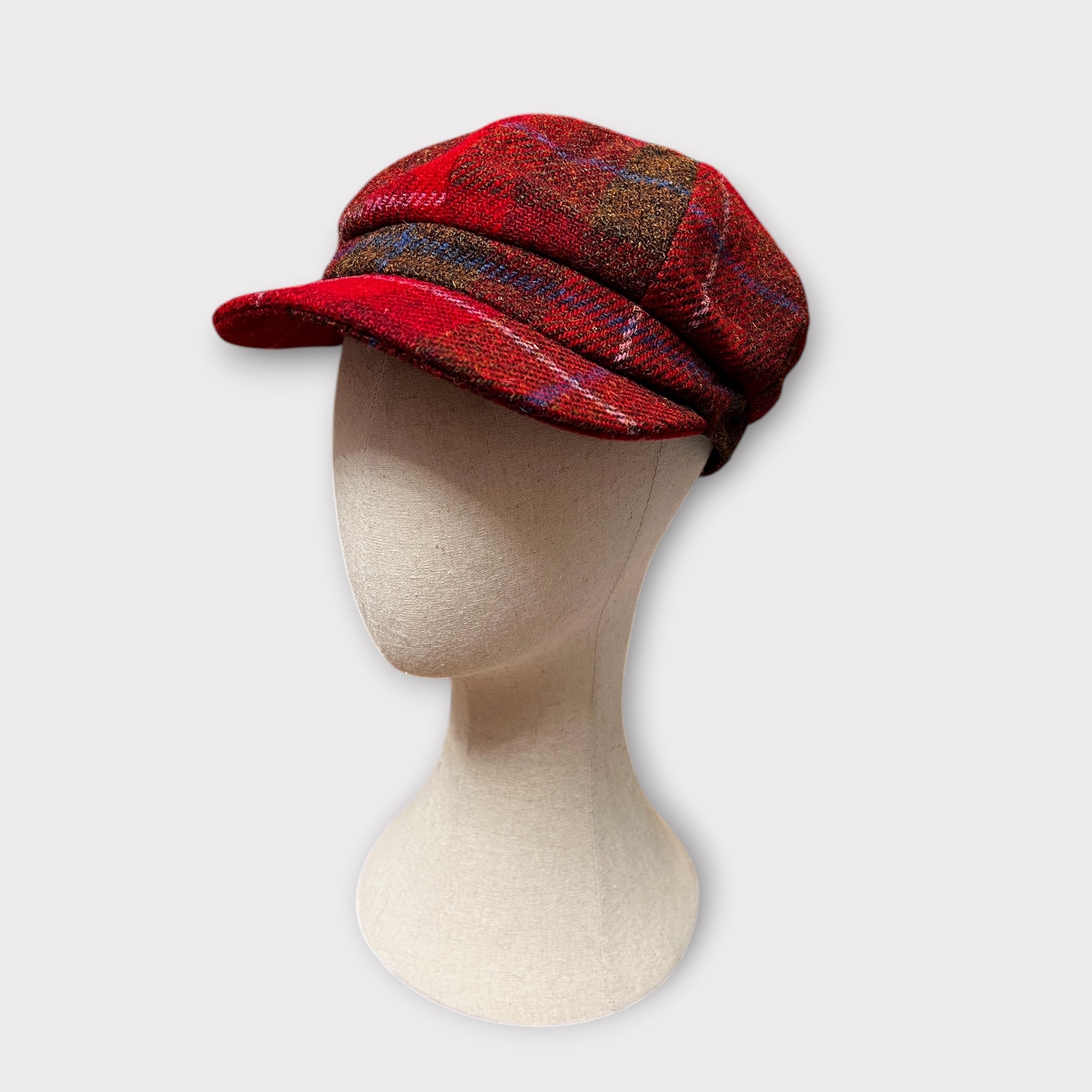 cappello bakerboy unisex in Harris Tweed Failsworth - Cappelleria Bacca