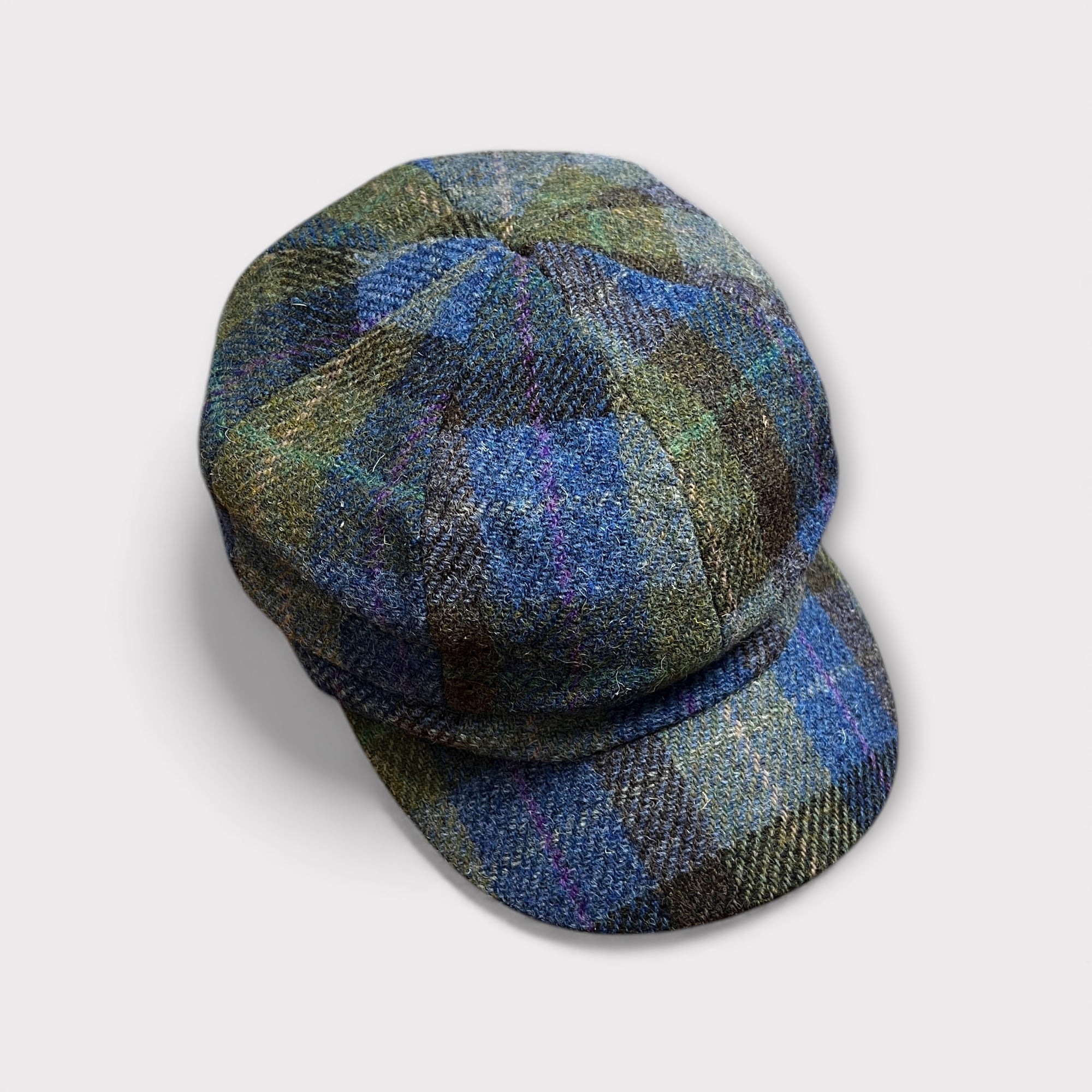 cappello bakerboy unisex in Harris Tweed Failsworth - Cappelleria Bacca