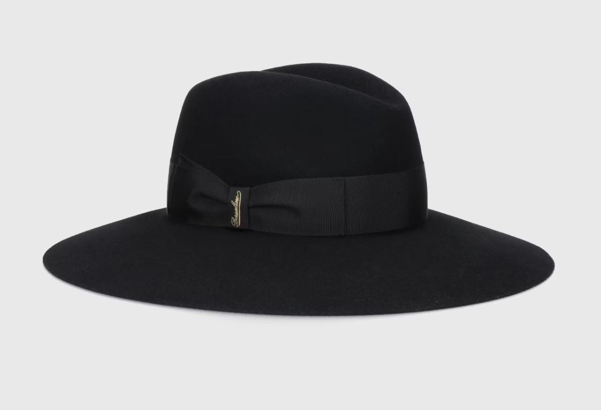 Cappello Donna Sophie Borsalino In Feltro Ala Larga - Cappelleria Bacca