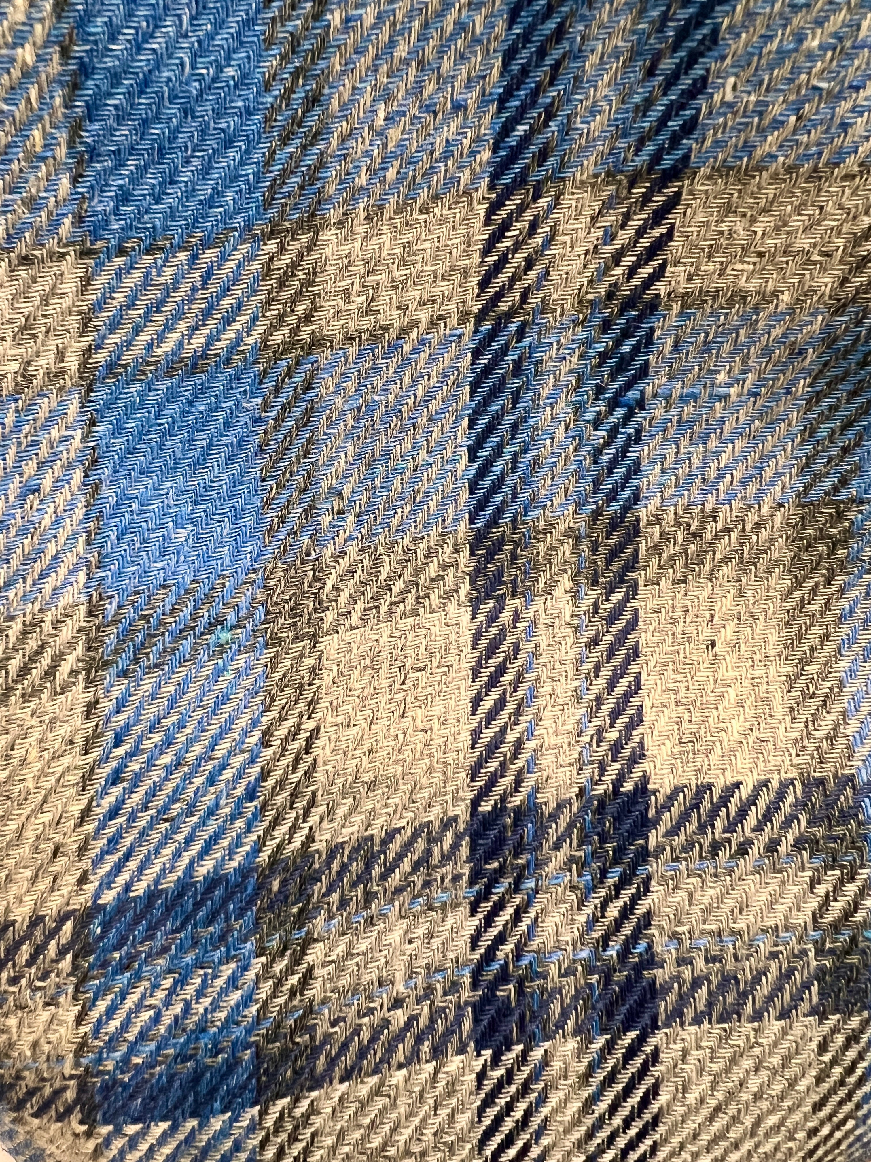 Coppola Estiva Azzurra Tartan - Cappelleria Bacca