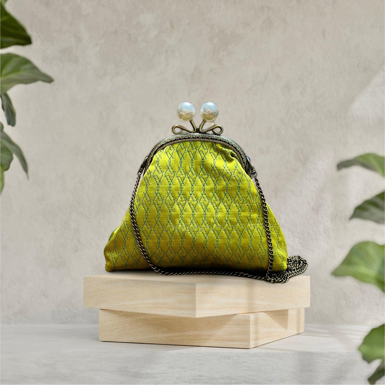 Borsa Piccola Clic Clac In Tessuto - Cappelleria Bacca