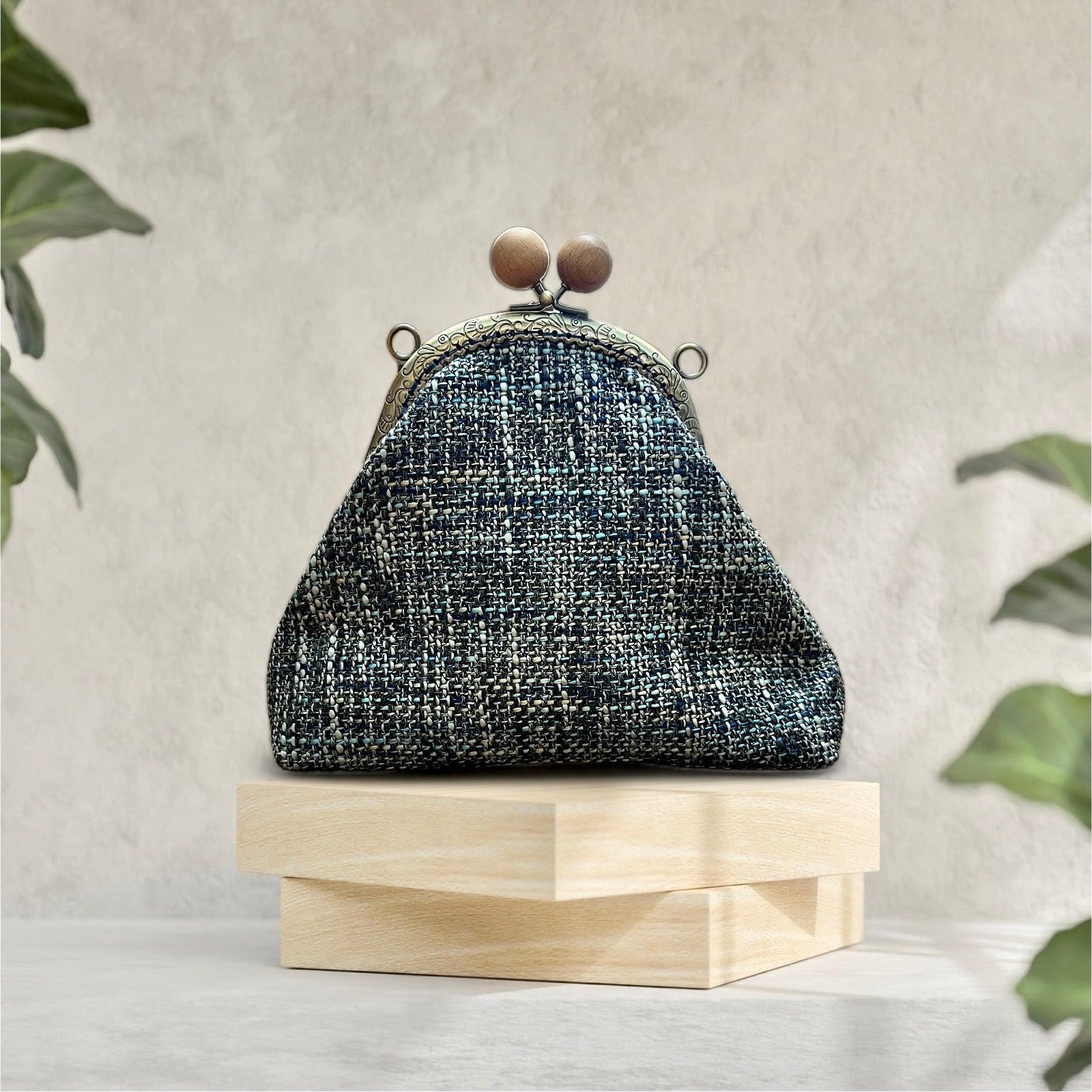Borsa Piccola Clic Clac In Tessuto - Cappelleria Bacca