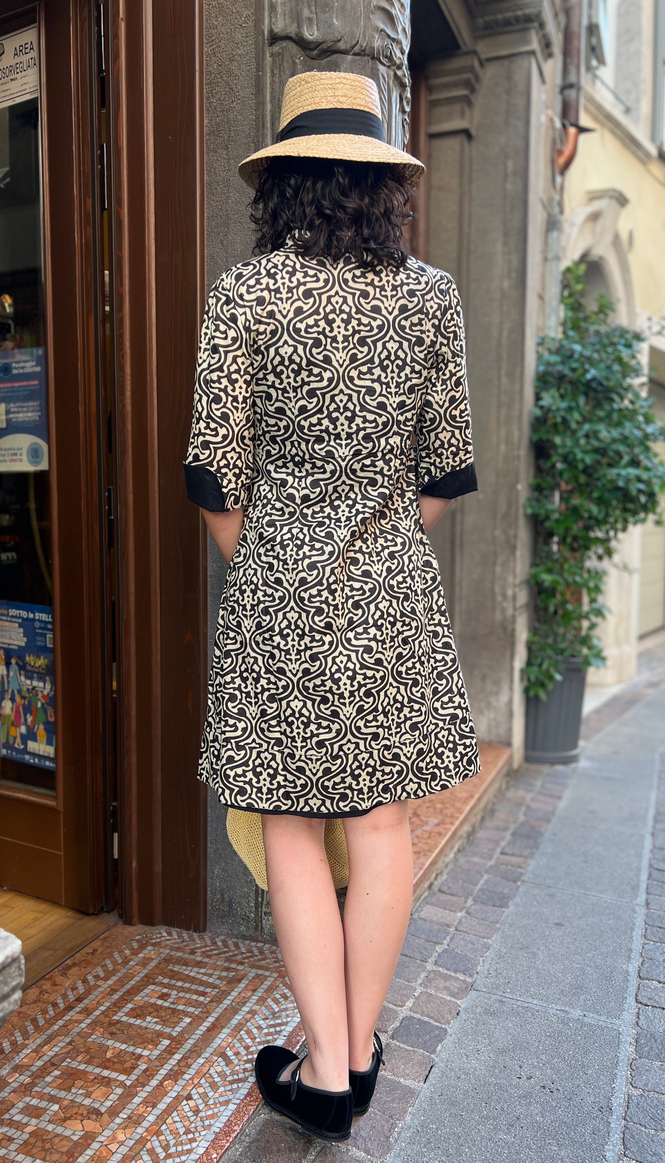 Vestito Doppio In Cotone