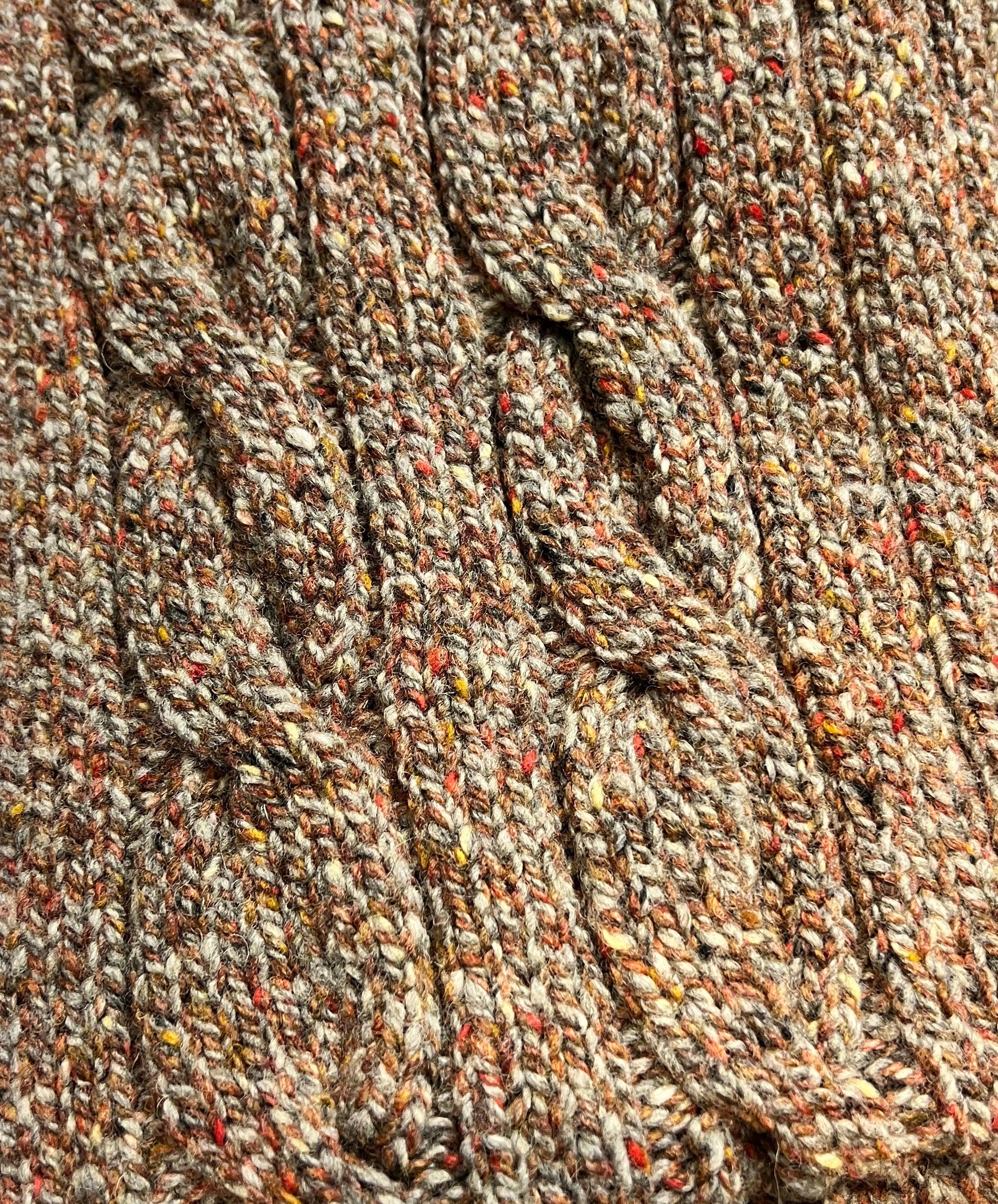 Sciarpa Aran In Pura Lana - Cappelleria Bacca