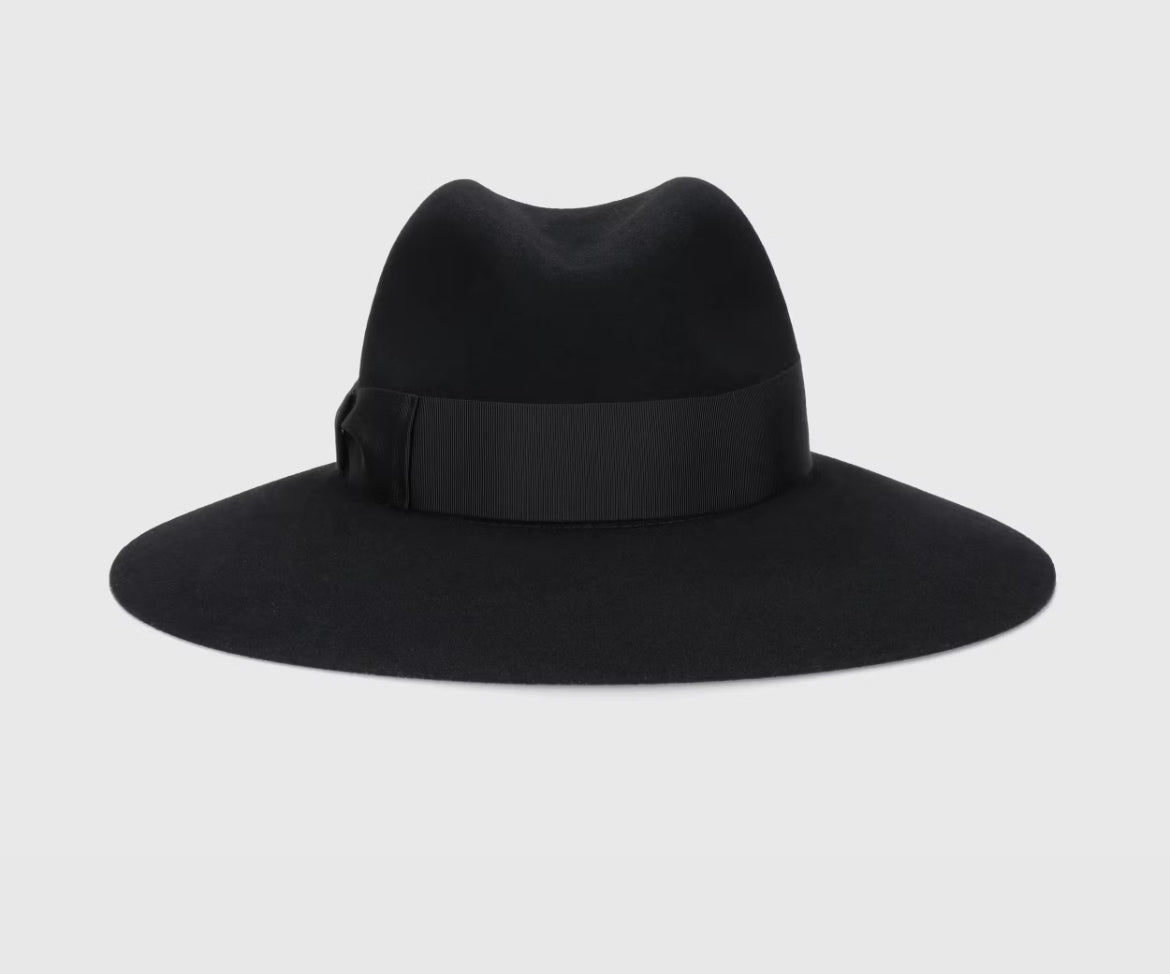 Cappello Donna Sophie Borsalino In Feltro Ala Larga - Cappelleria Bacca