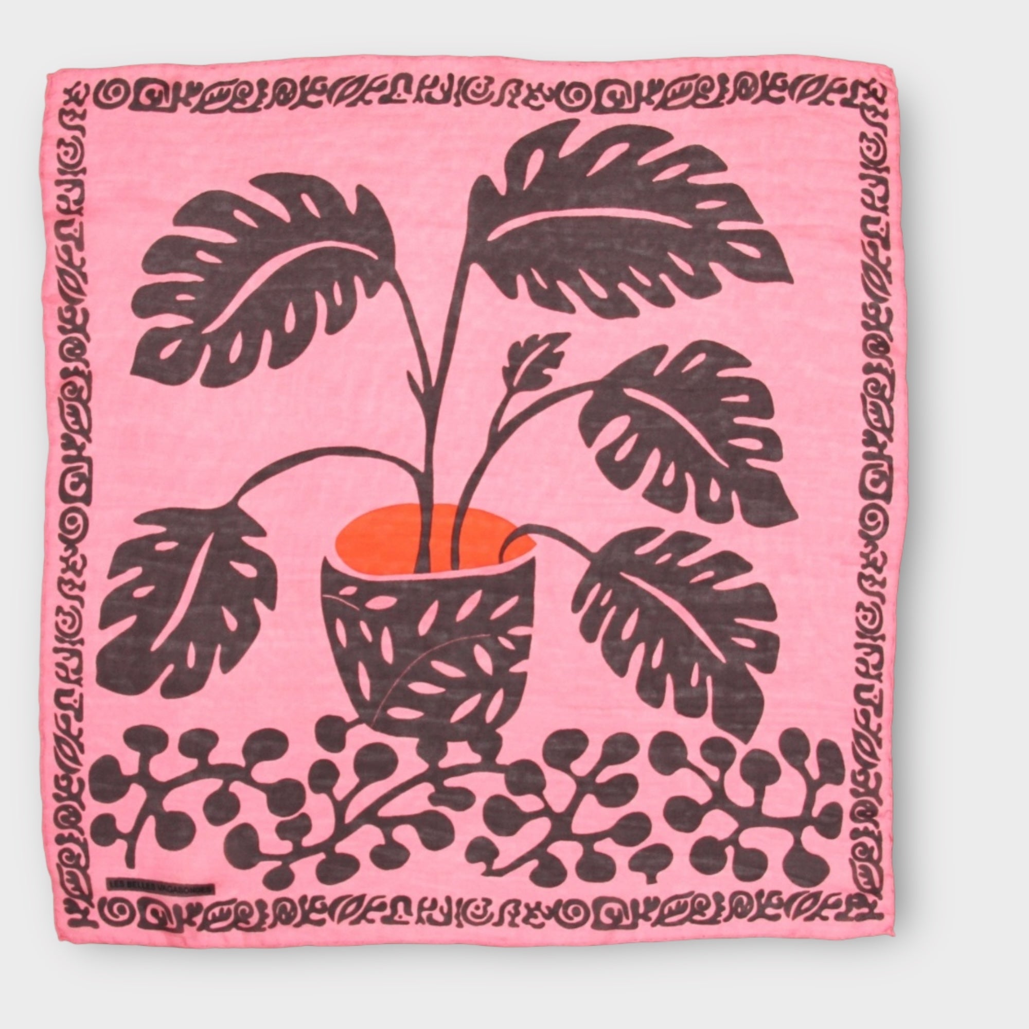 Foulard In Pura Seta 50 x 50 cm Arum In Scatola Vintage - Cappelleria Bacca