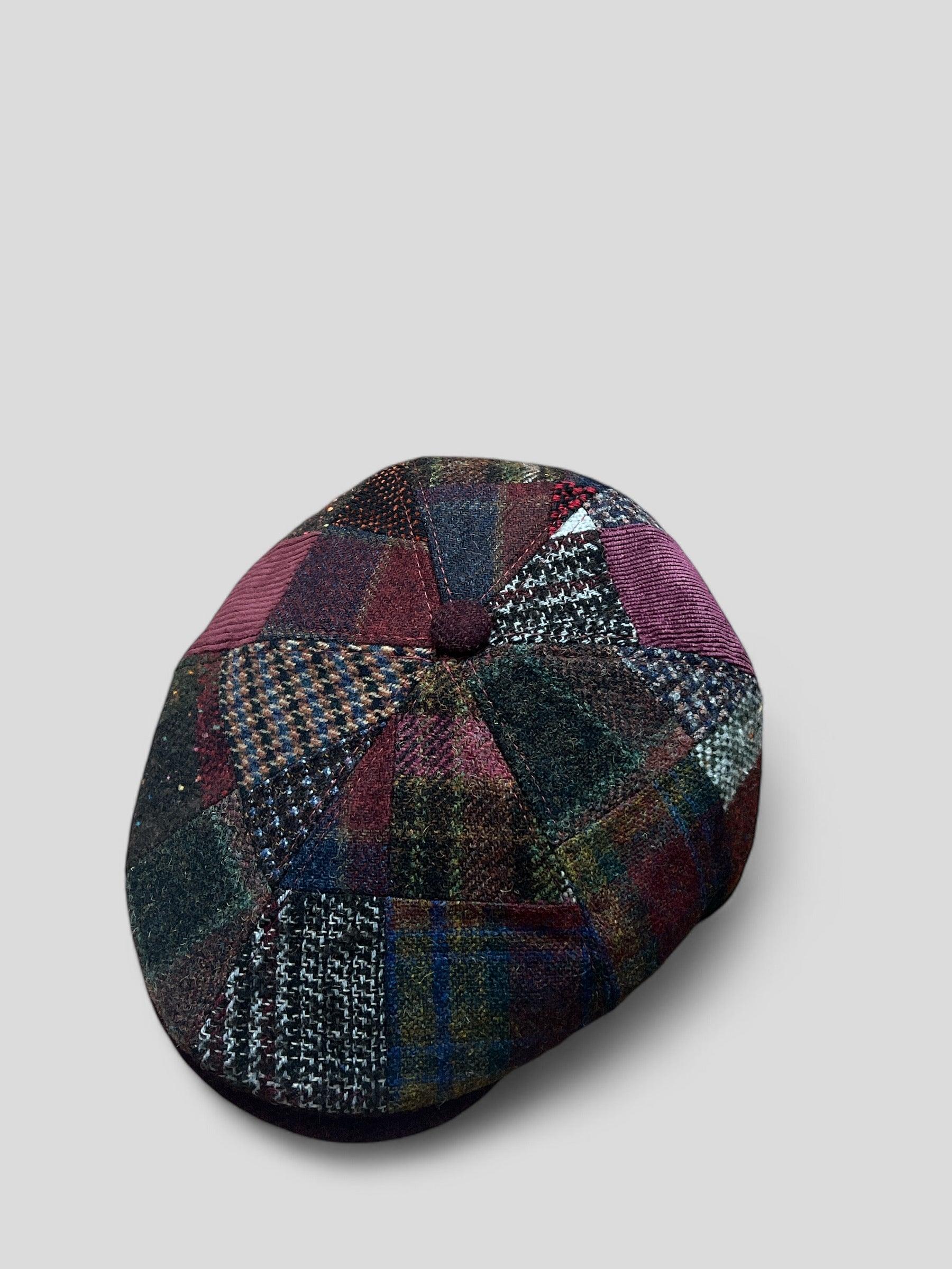 Coppola invernale Patchwork 6 spicchi - Cappelleria Bacca