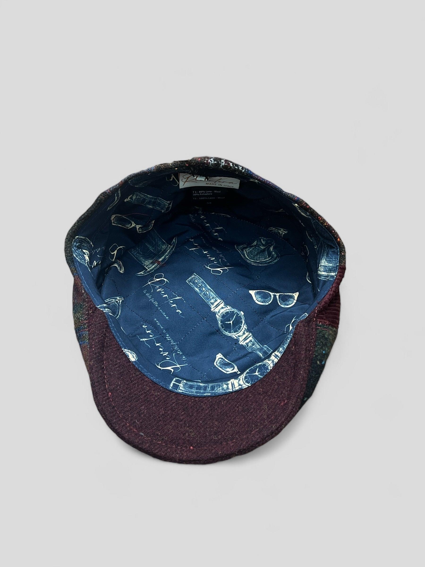Coppola invernale Patchwork 6 spicchi - Cappelleria Bacca
