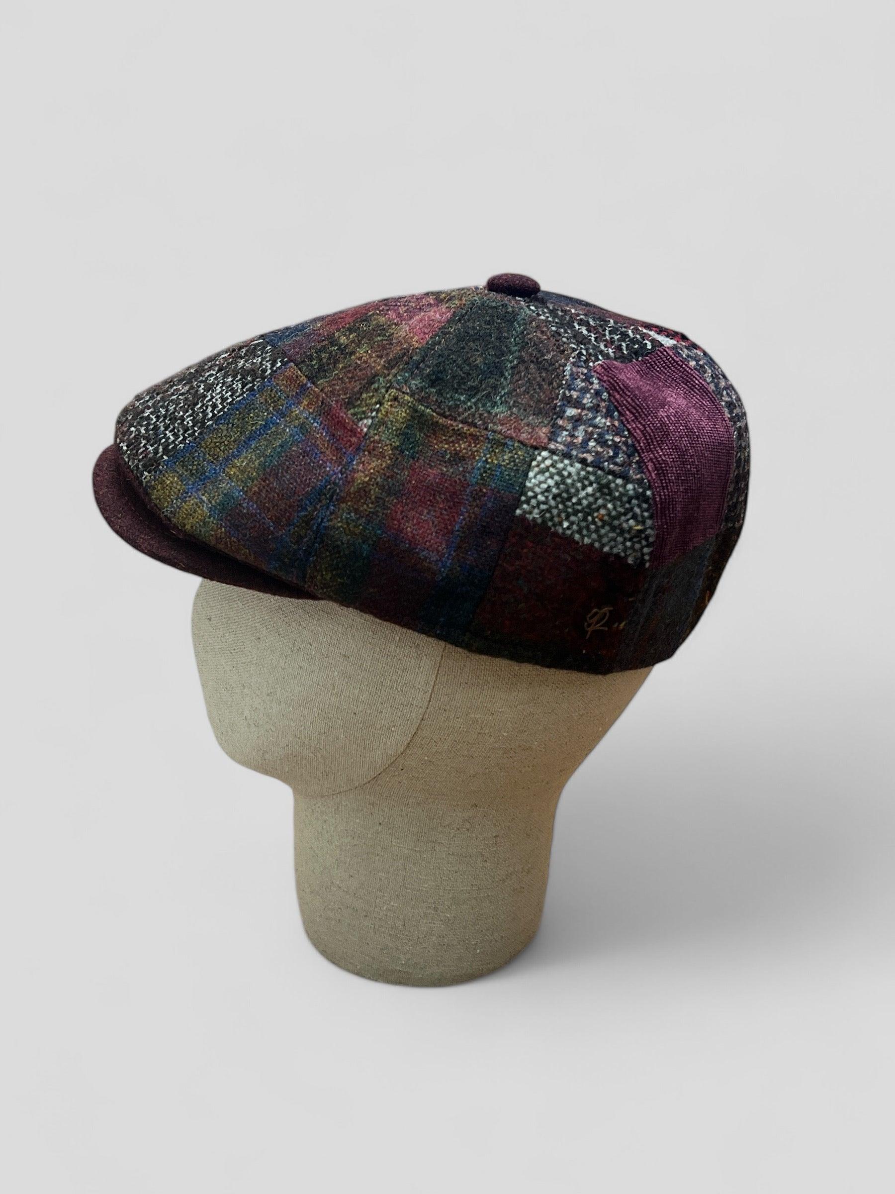 Coppola invernale Patchwork 6 spicchi - Cappelleria Bacca