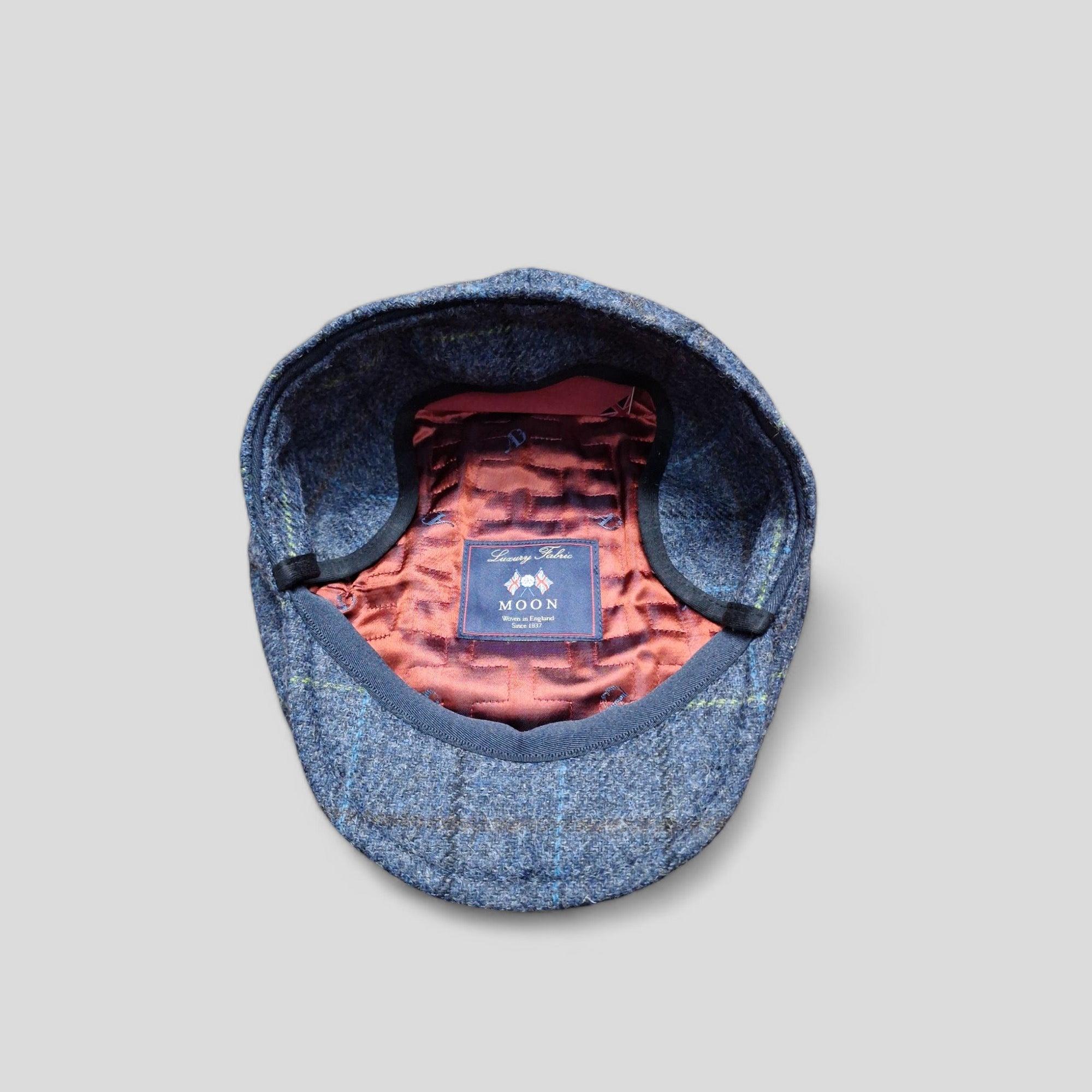 Coppola blu con paraorecchie Alfonso D'Este - Cappelleria Bacca