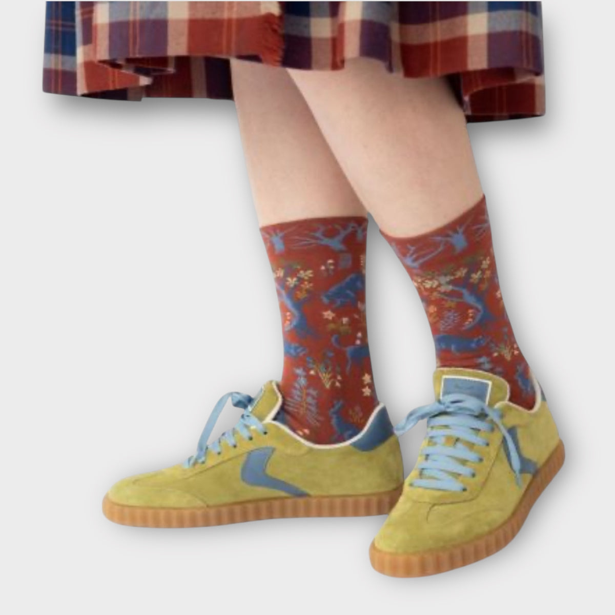 Calze Bonne Maison Mid Calf In Cotone - Cappelleria Bacca