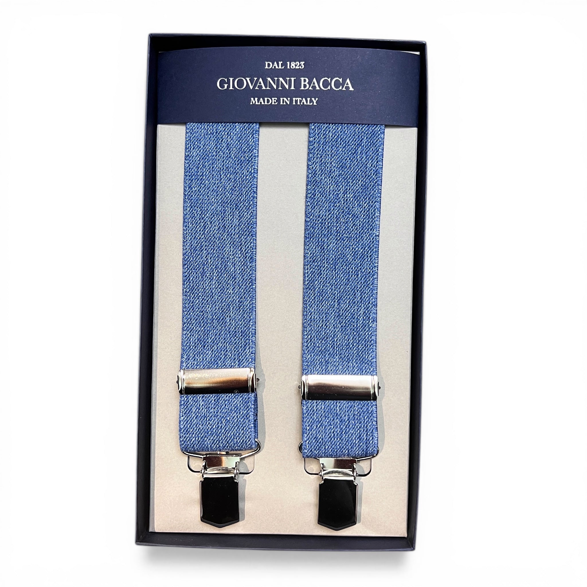 Bretelle Larghe Elastiche Jeans - Cappelleria Bacca