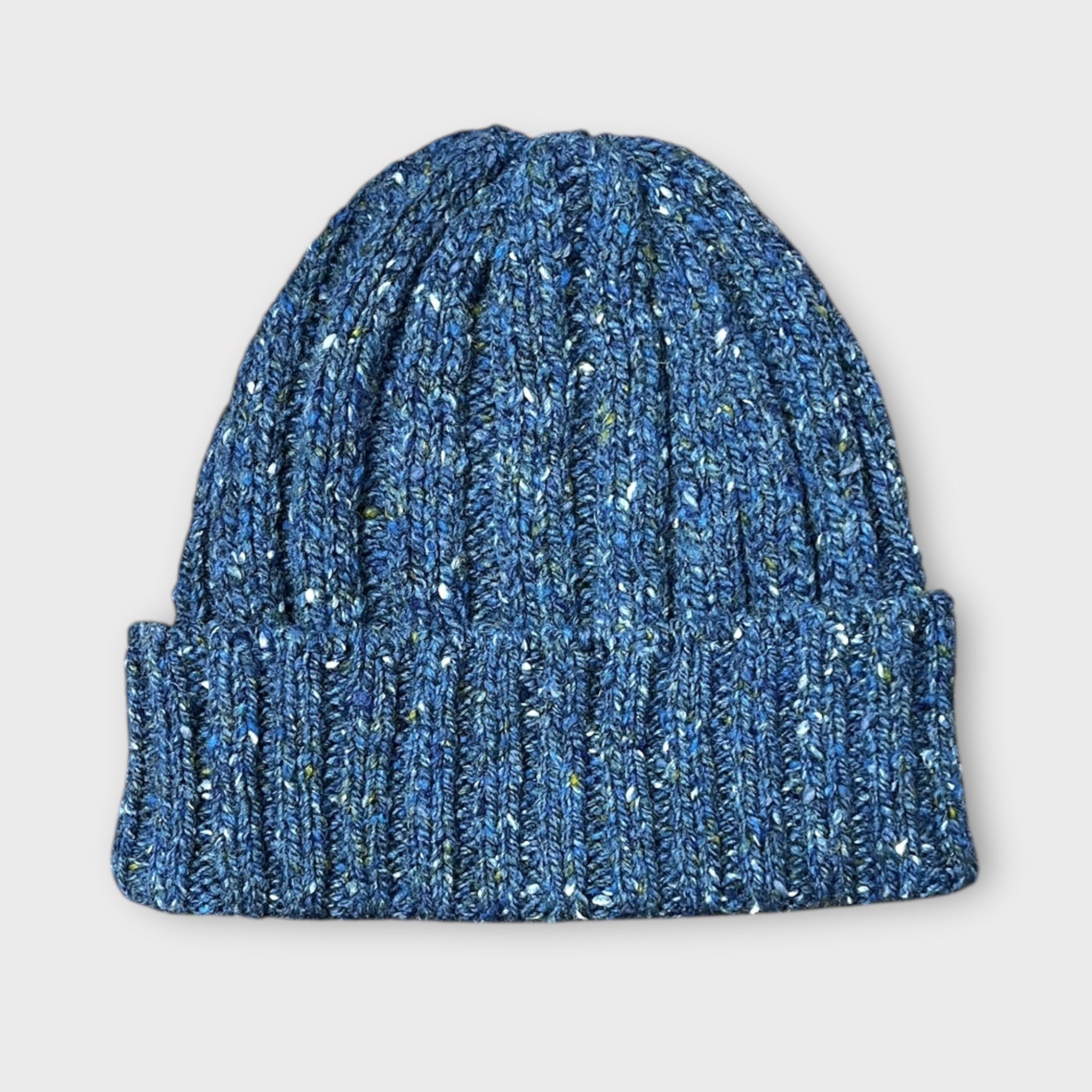 Berretto Beanie In Lana A Coste Fisherman Out Of Ireland - Cappelleria Bacca