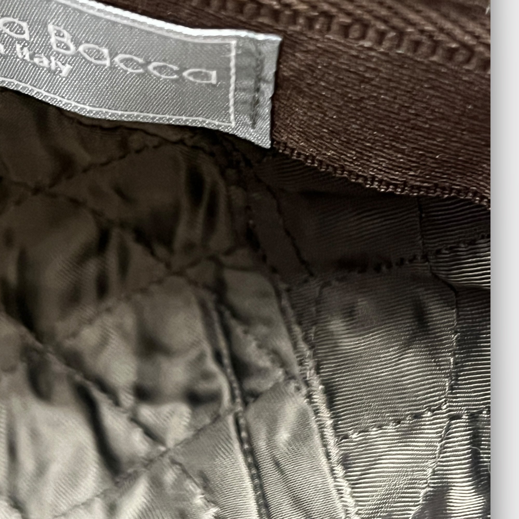 Coppola In Pura Lana 6 Spicchi Patchwork Marrone