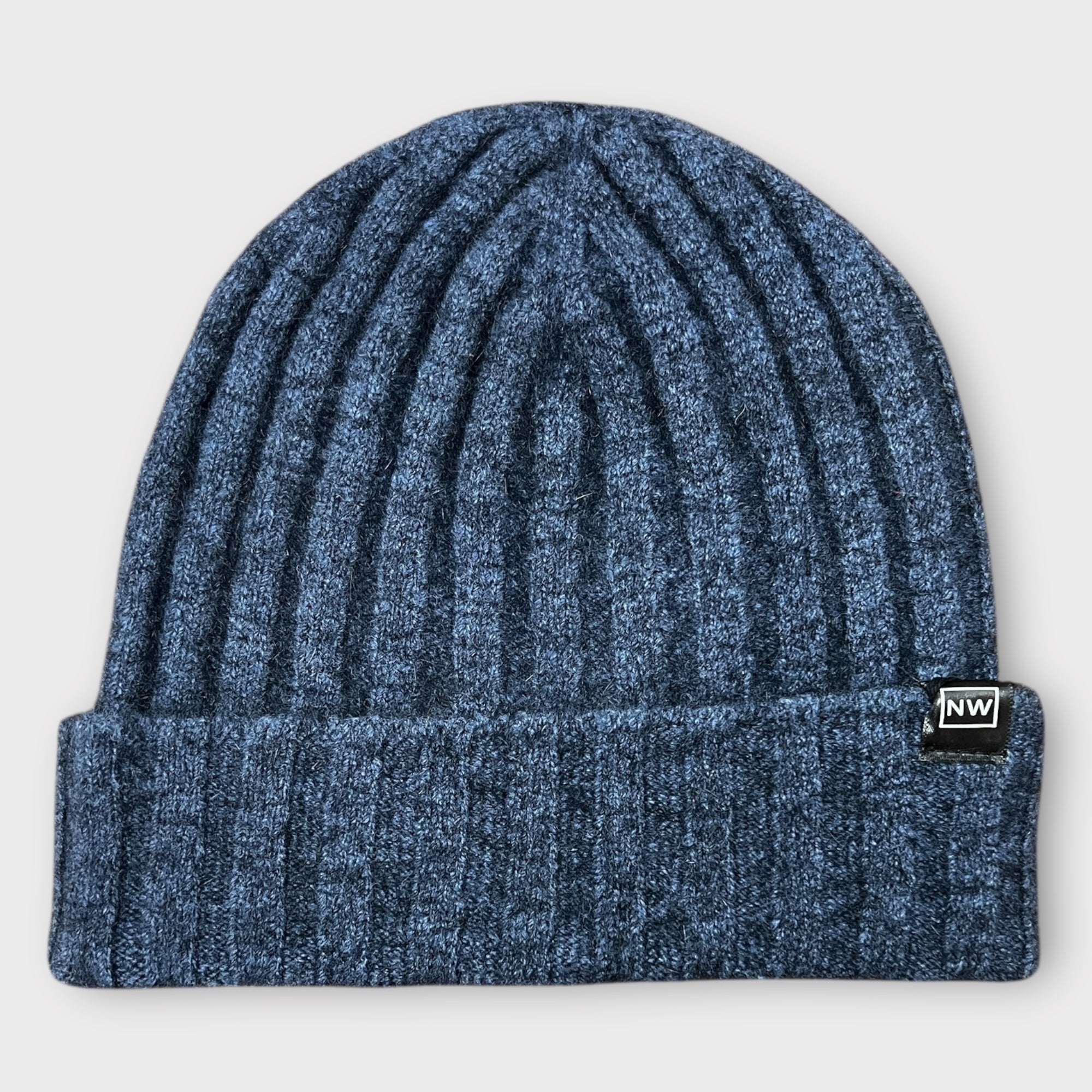 Berretto Unisex Con Risvolto A Coste Merino Possum Noble Wilde - Cappelleria Bacca