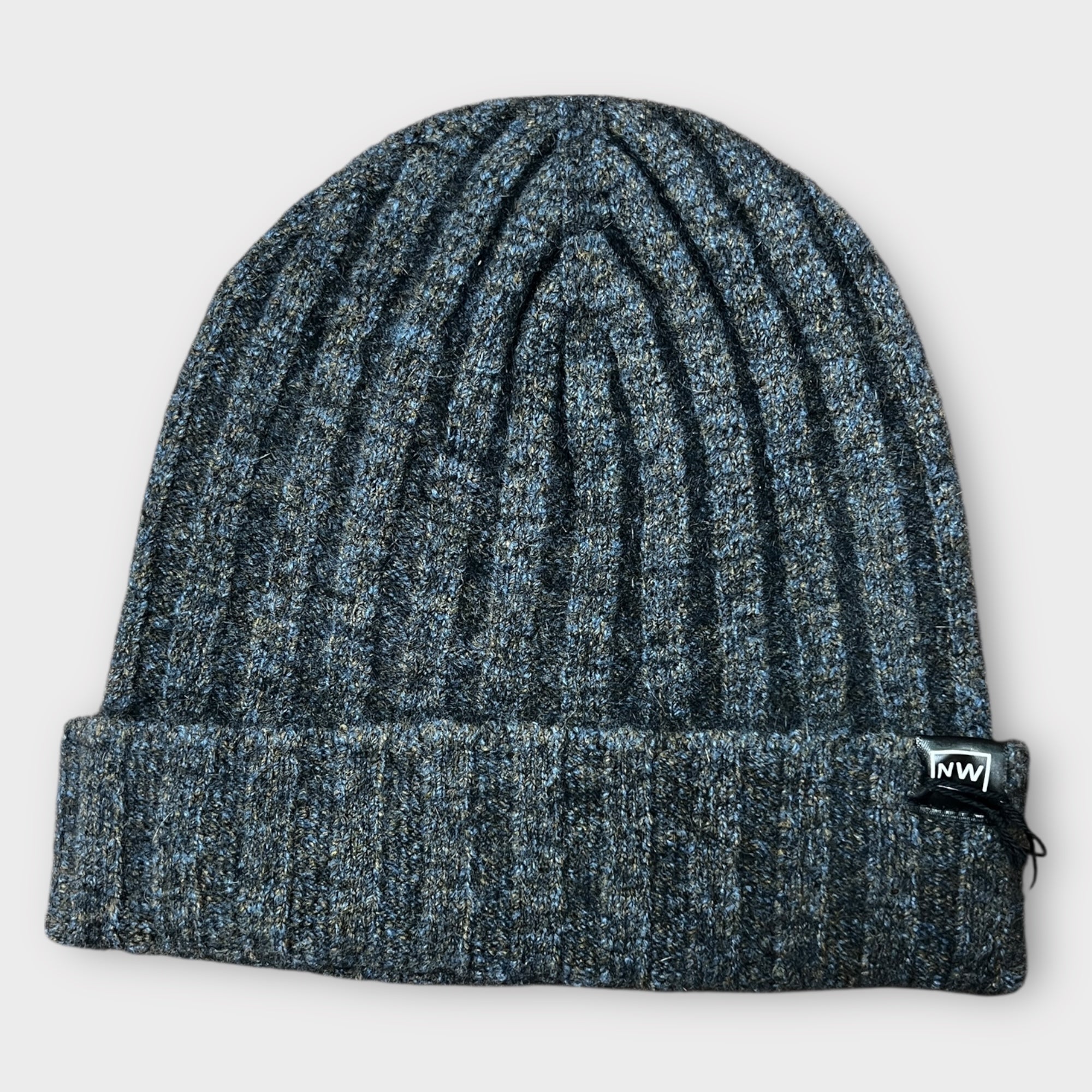 Berretto Unisex Con Risvolto A Coste Merino Possum Noble Wilde - Cappelleria Bacca