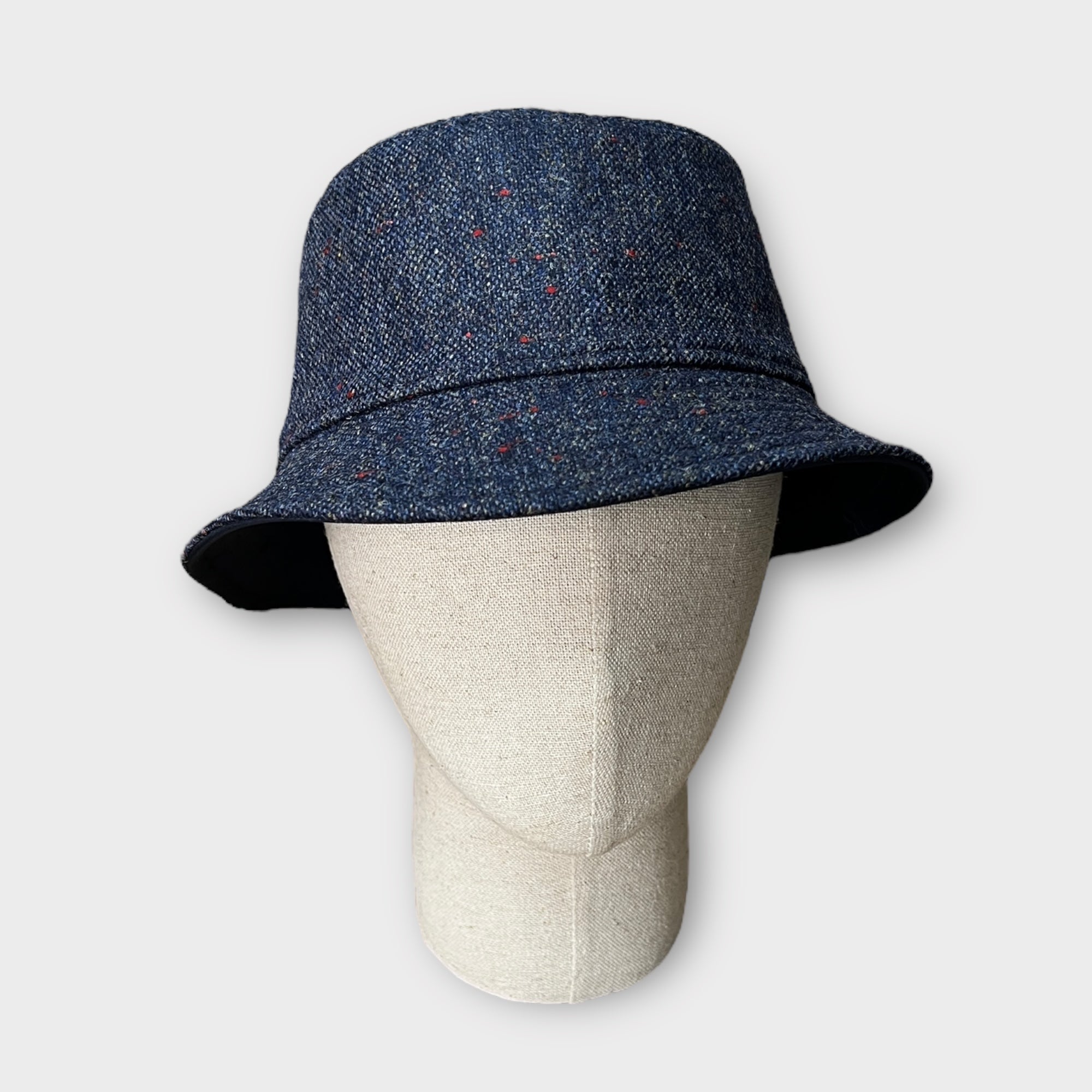 Cappello Pescatore Invernale Reversibile E Impermeabile Blu - Cappelleria Bacca