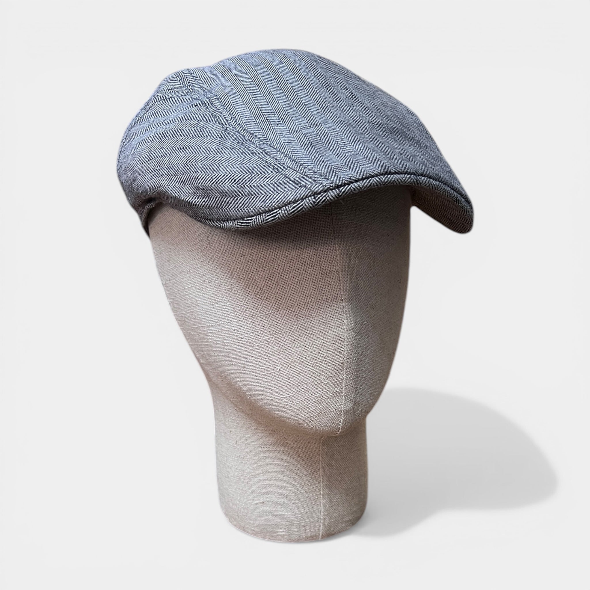 Coppola Estiva in Puro Lino Grigio Stetson - Cappelleria Bacca