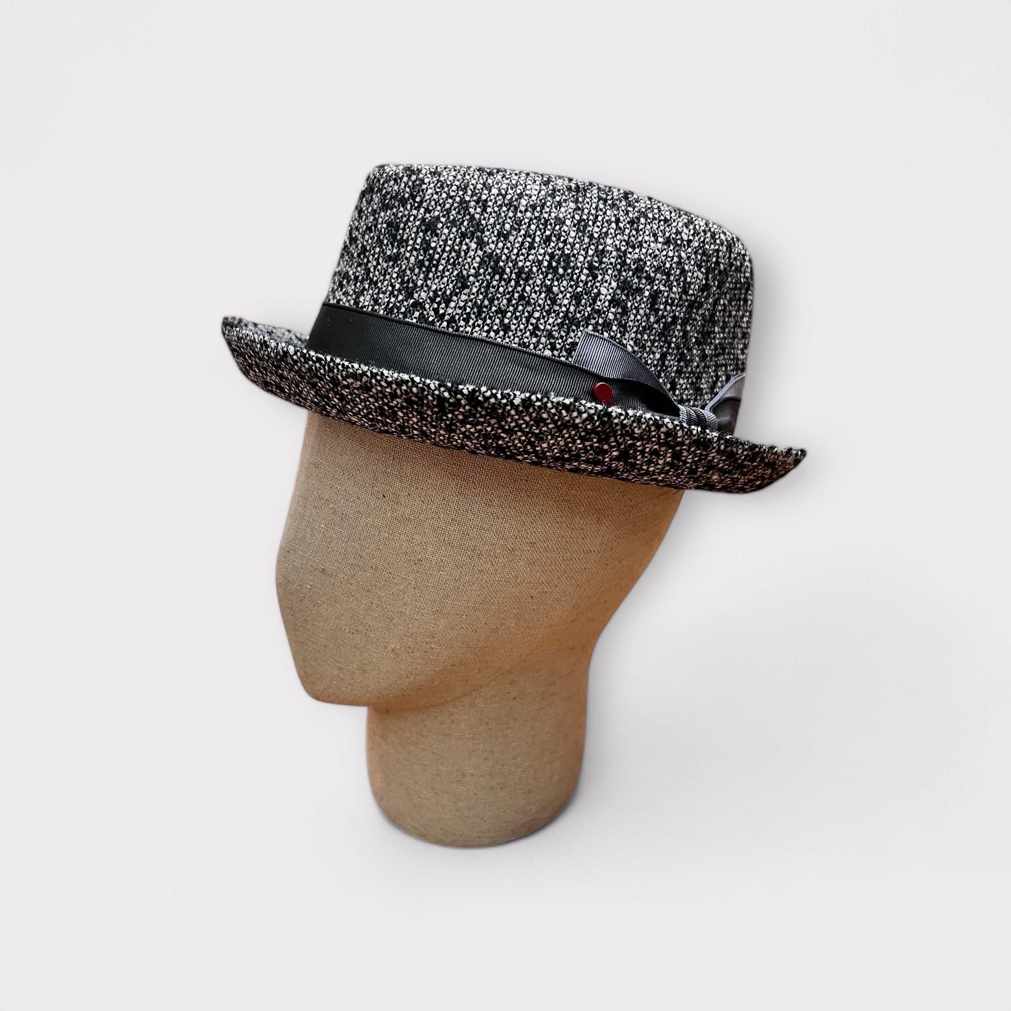 Cappello Uomo Diamante Pork Pie In Tessuto - Cappelleria Bacca